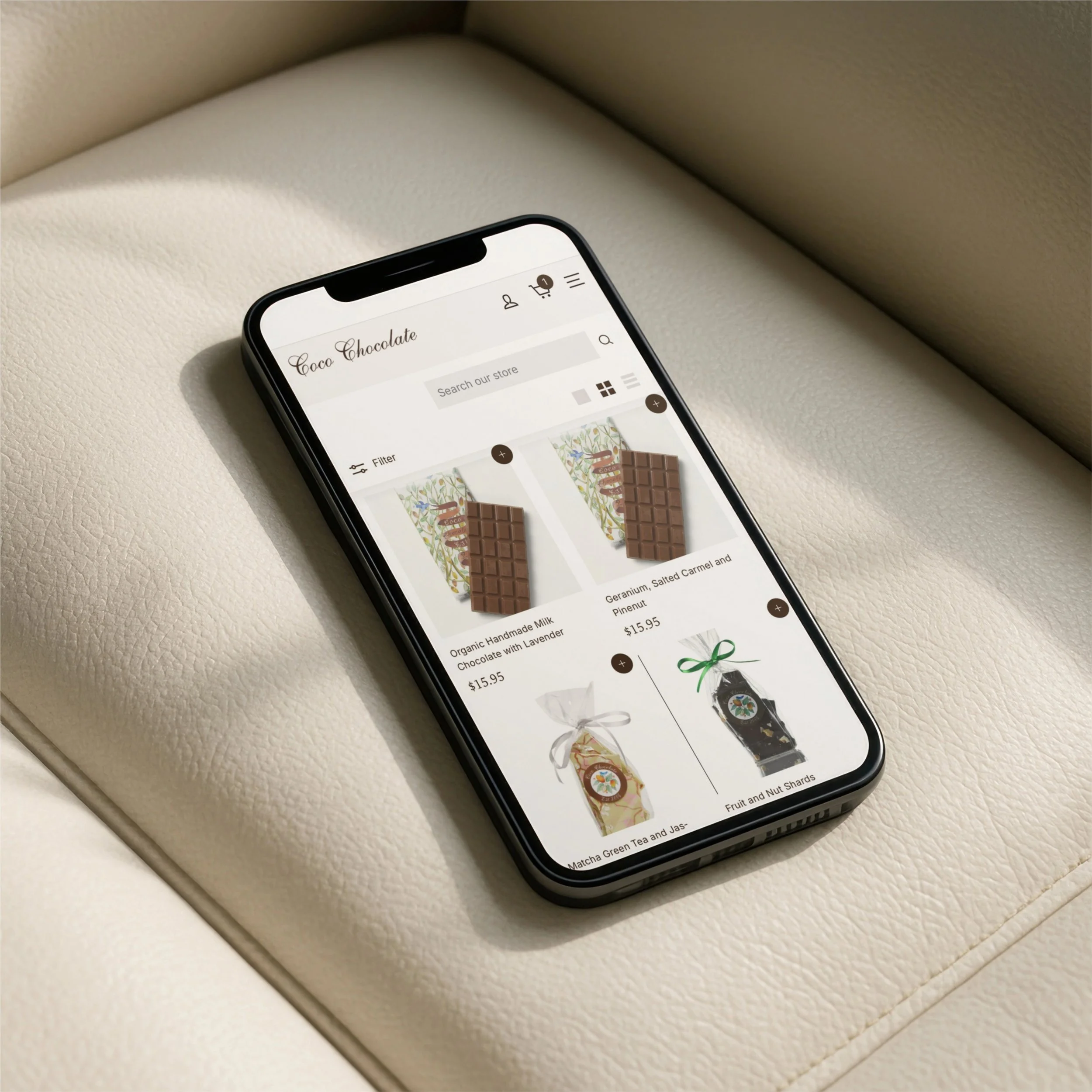sales page from Shopify