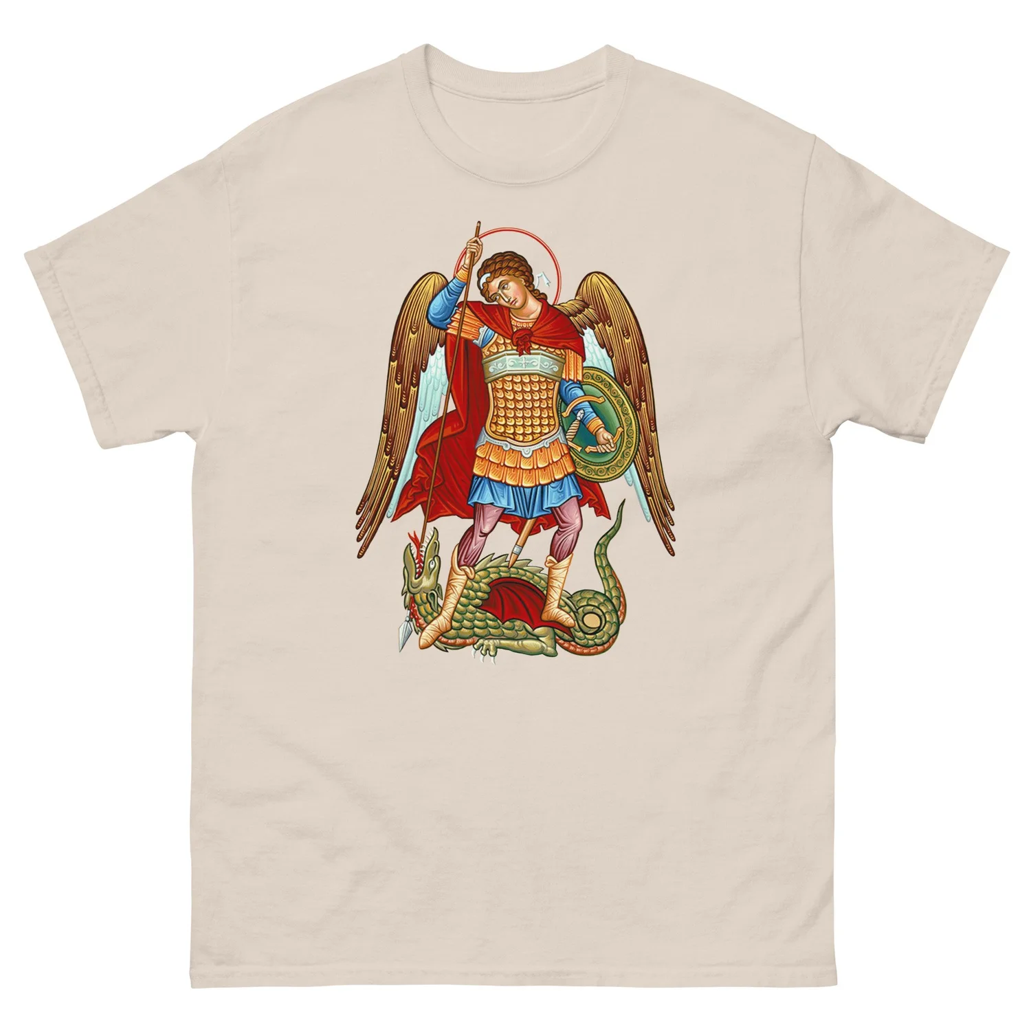 St. Michael Icon | T-Shirt — Agartha Apparel
