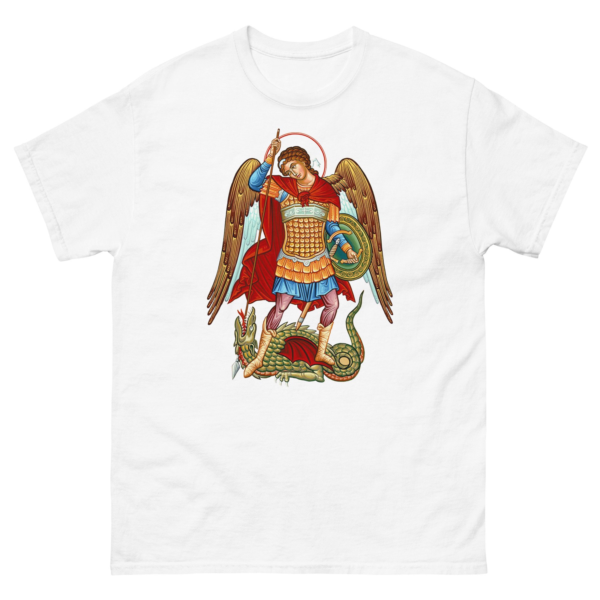 St. Michael The Archangel   Men's T Shirt — Agartha Apparel