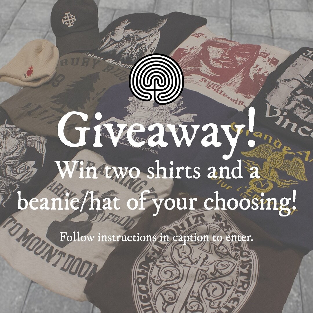 ✝️ Agartha Apparel Giveaway ☦️

There will be one lucky winner!

The winner will have their choice of two shirts and a beanie/hat.

RULES TO PARTICIPATE:
- Like this post
- Tag as many friends as you&rsquo;d like in the comments
- Bonus Entry: Repost