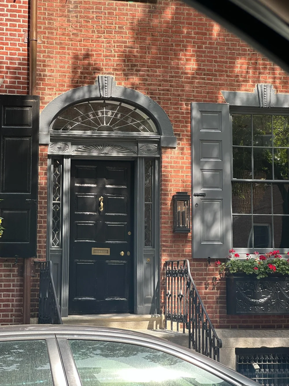 drive through the historic neighborhoods