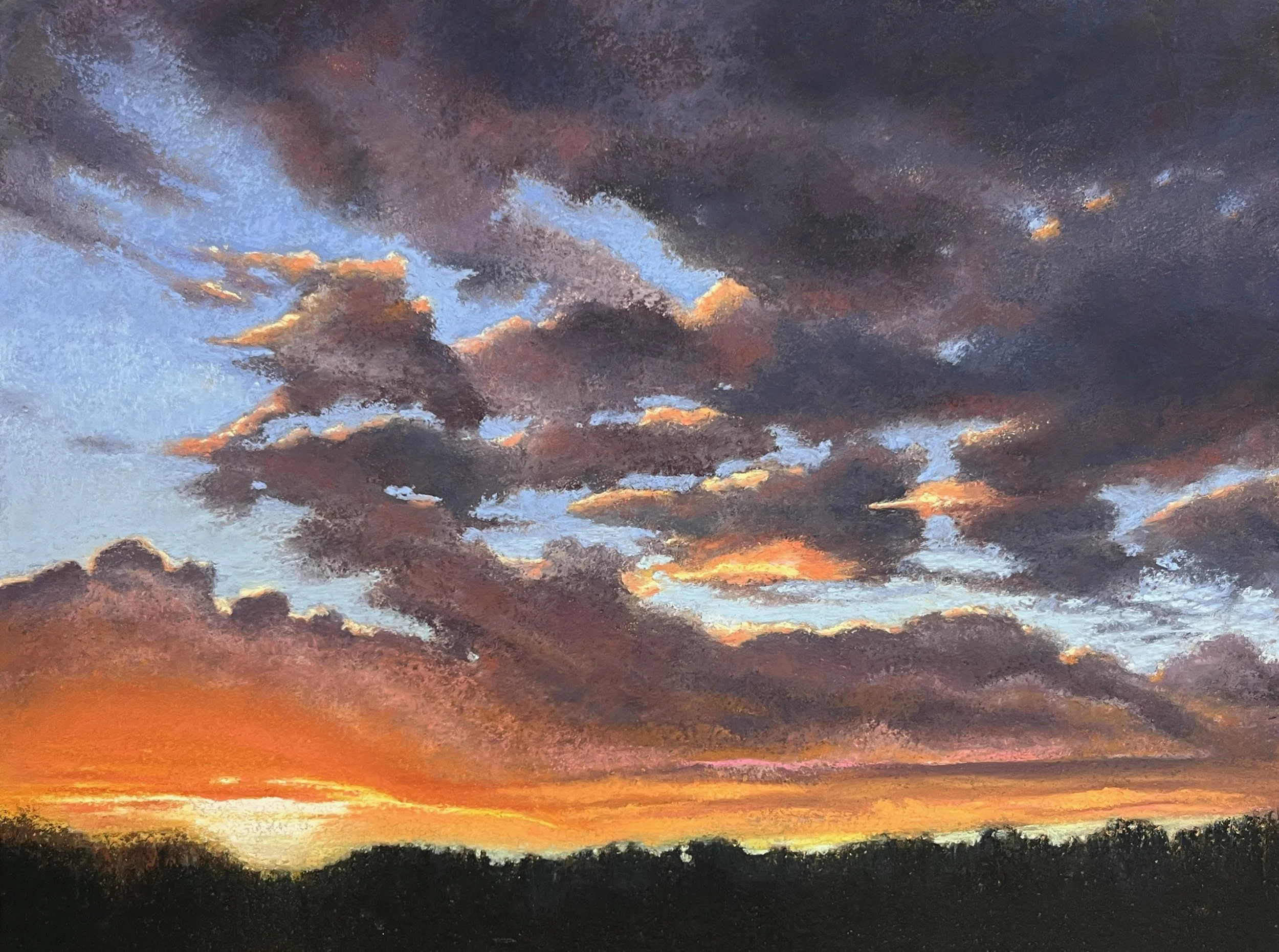 Luminous Mass 11"x8.5" $400