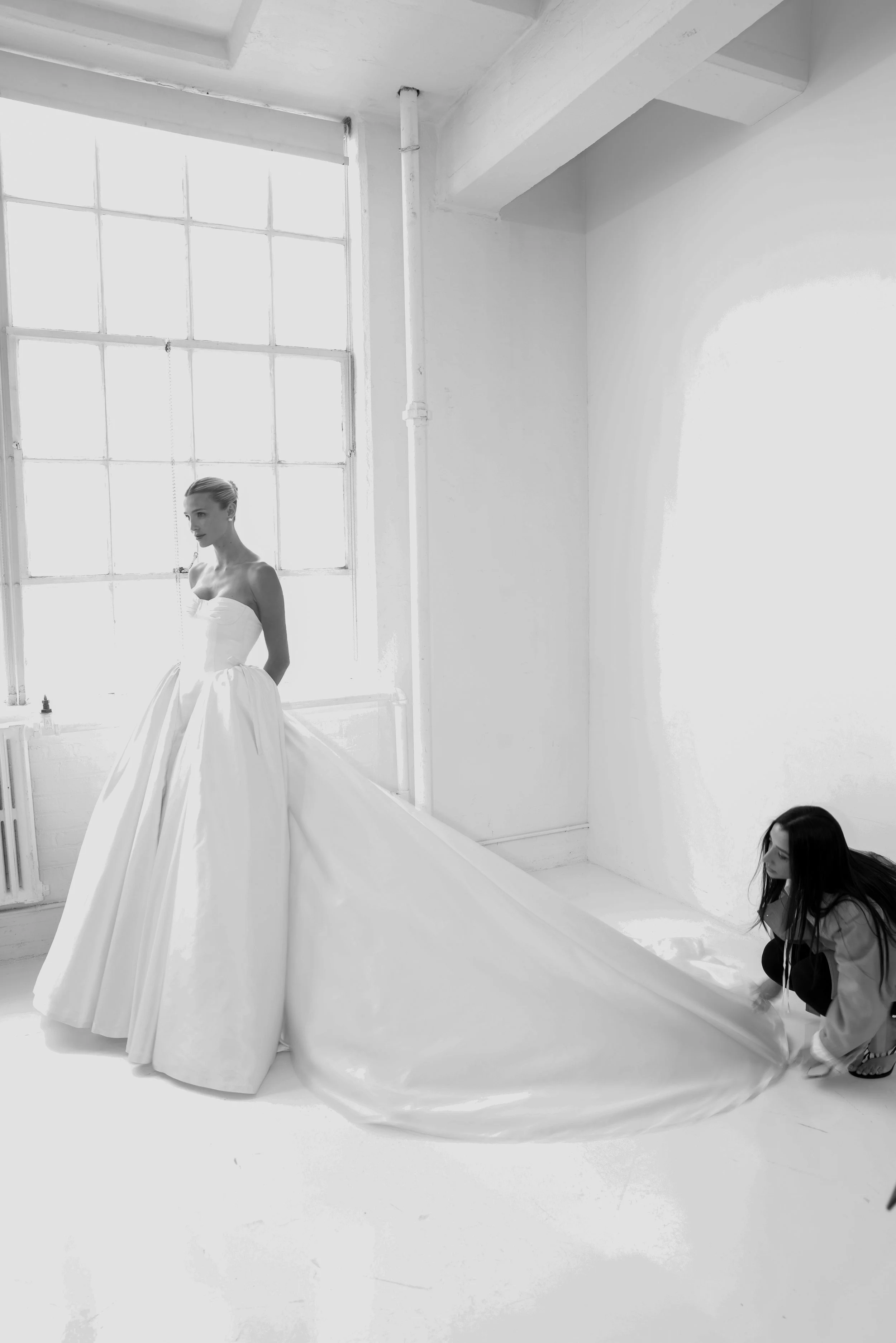 Antique Rêverie by EDEN AHARON SS27 at New York Bridal Fashion Week 