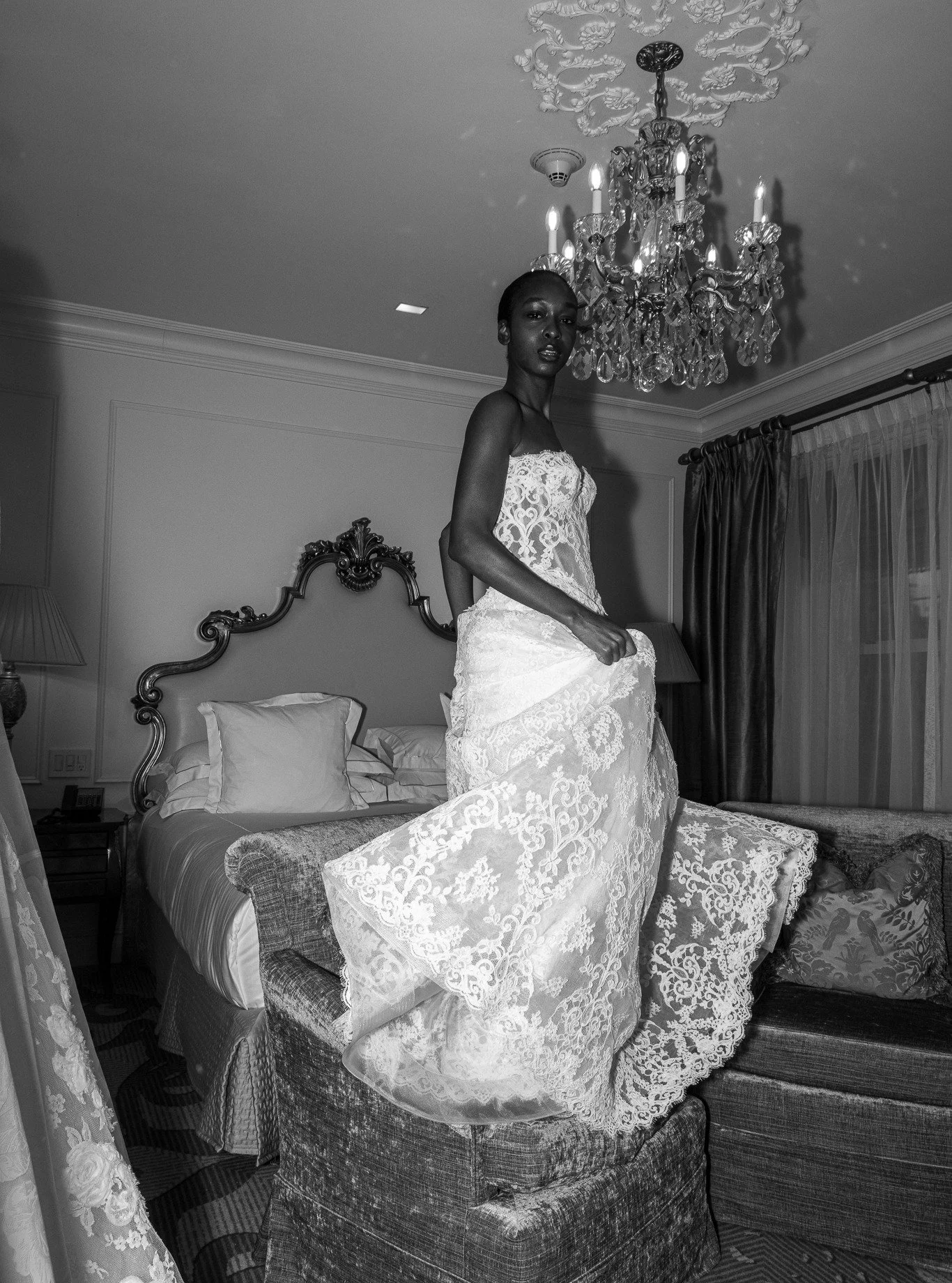 Atelier Holmes &times; House of Savin SS27 bridal collection is defined by quiet romance and a distinctly modern femininity. Photographed in the Edwardian Suite at the Plaza Hotel in NYC, I was completely immersed in their collection&mdash;an intimat