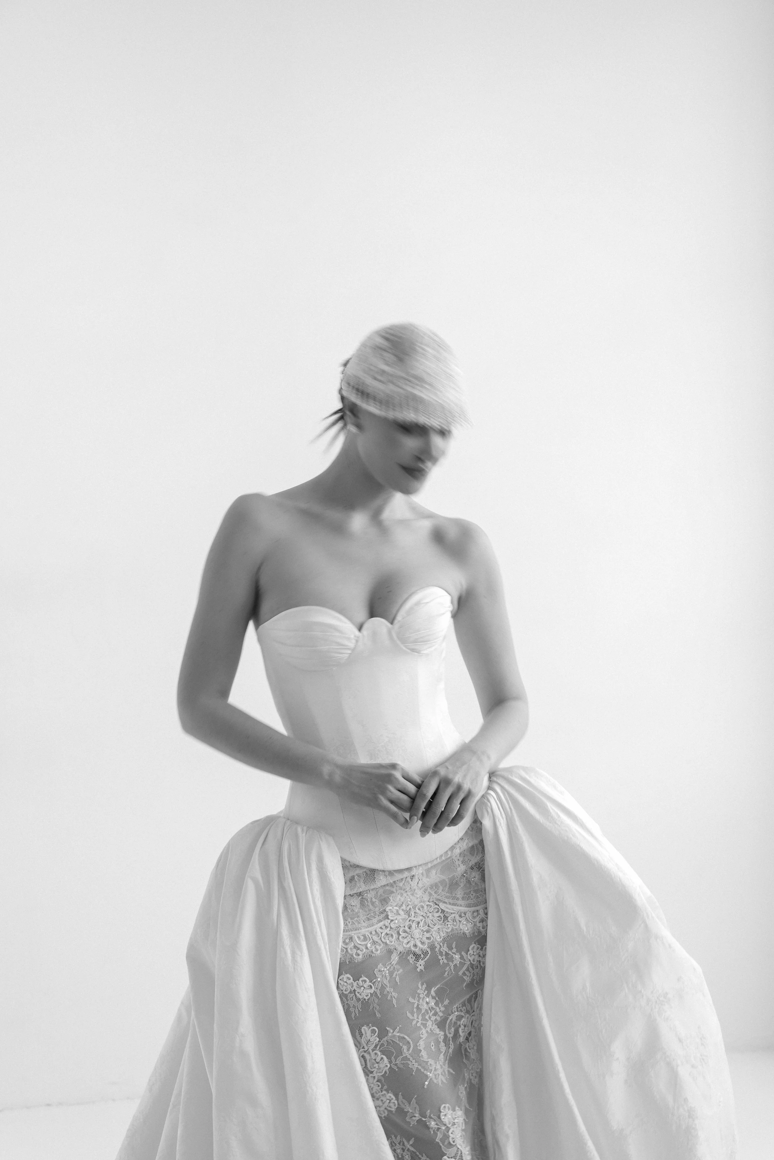 Antique Rêverie by EDEN AHARON SS27 at New York Bridal Fashion Week 
