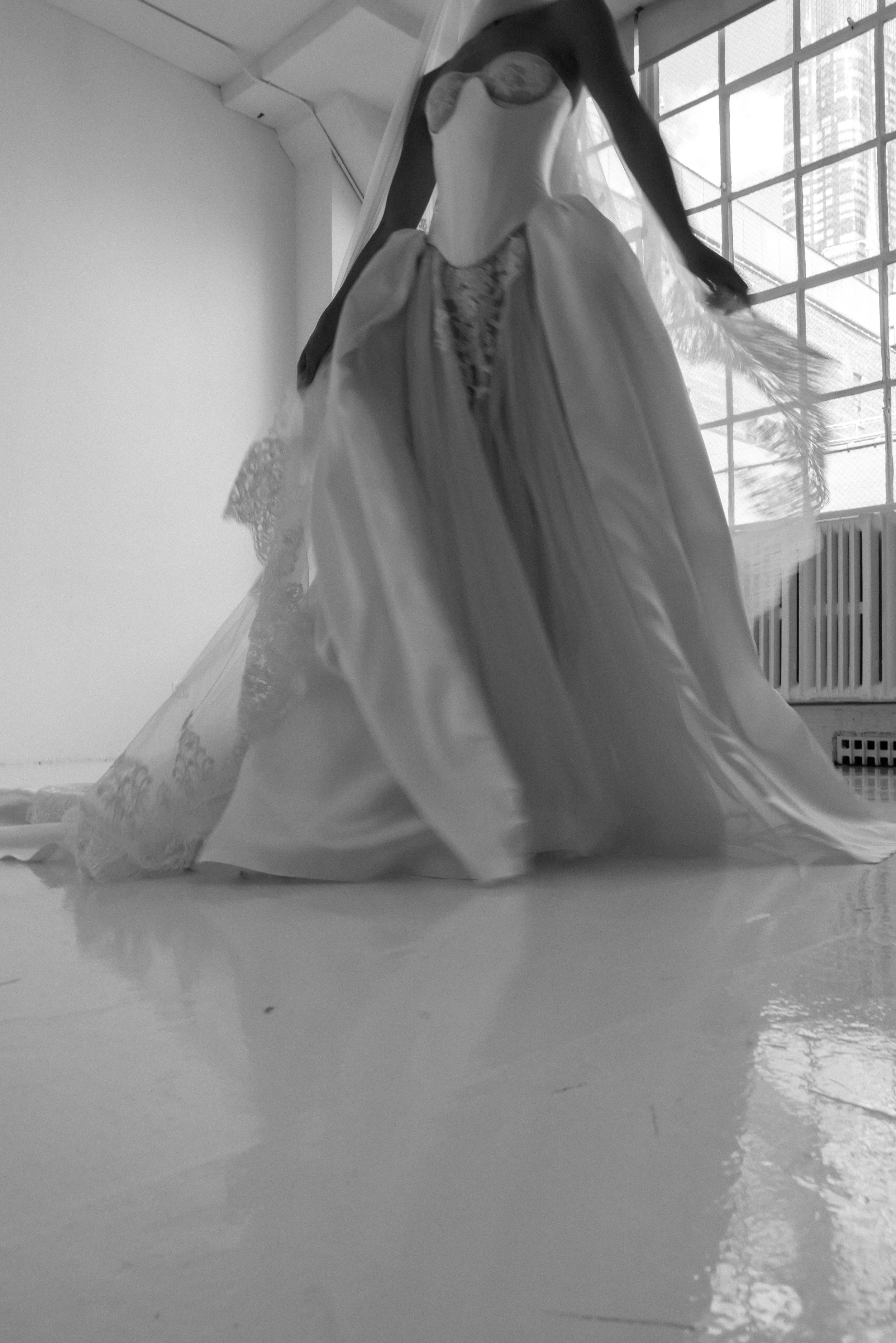 Antique Rêverie by EDEN AHARON SS27 at New York Bridal Fashion Week 