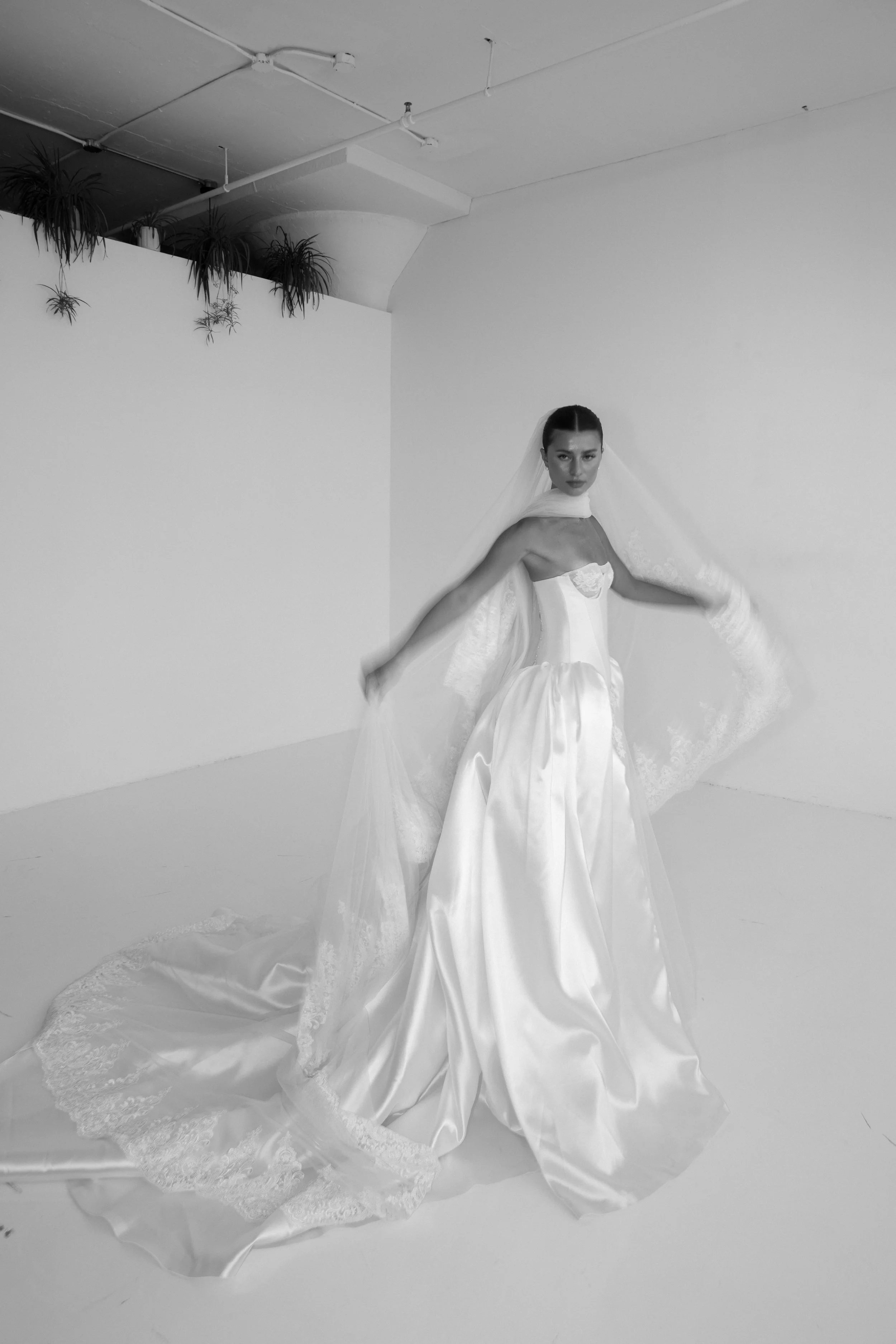 Antique Rêverie by EDEN AHARON SS27 at New York Bridal Fashion Week 