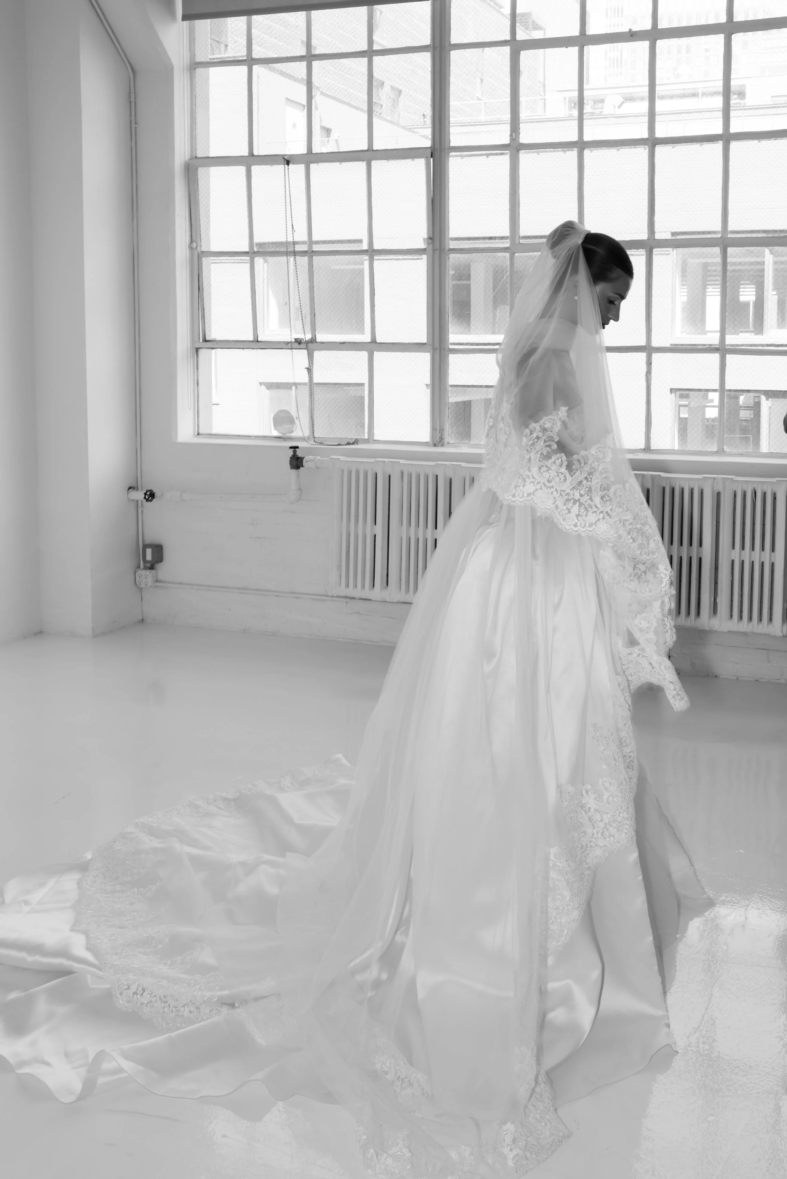 Antique Rêverie by EDEN AHARON SS27 at New York Bridal Fashion Week 