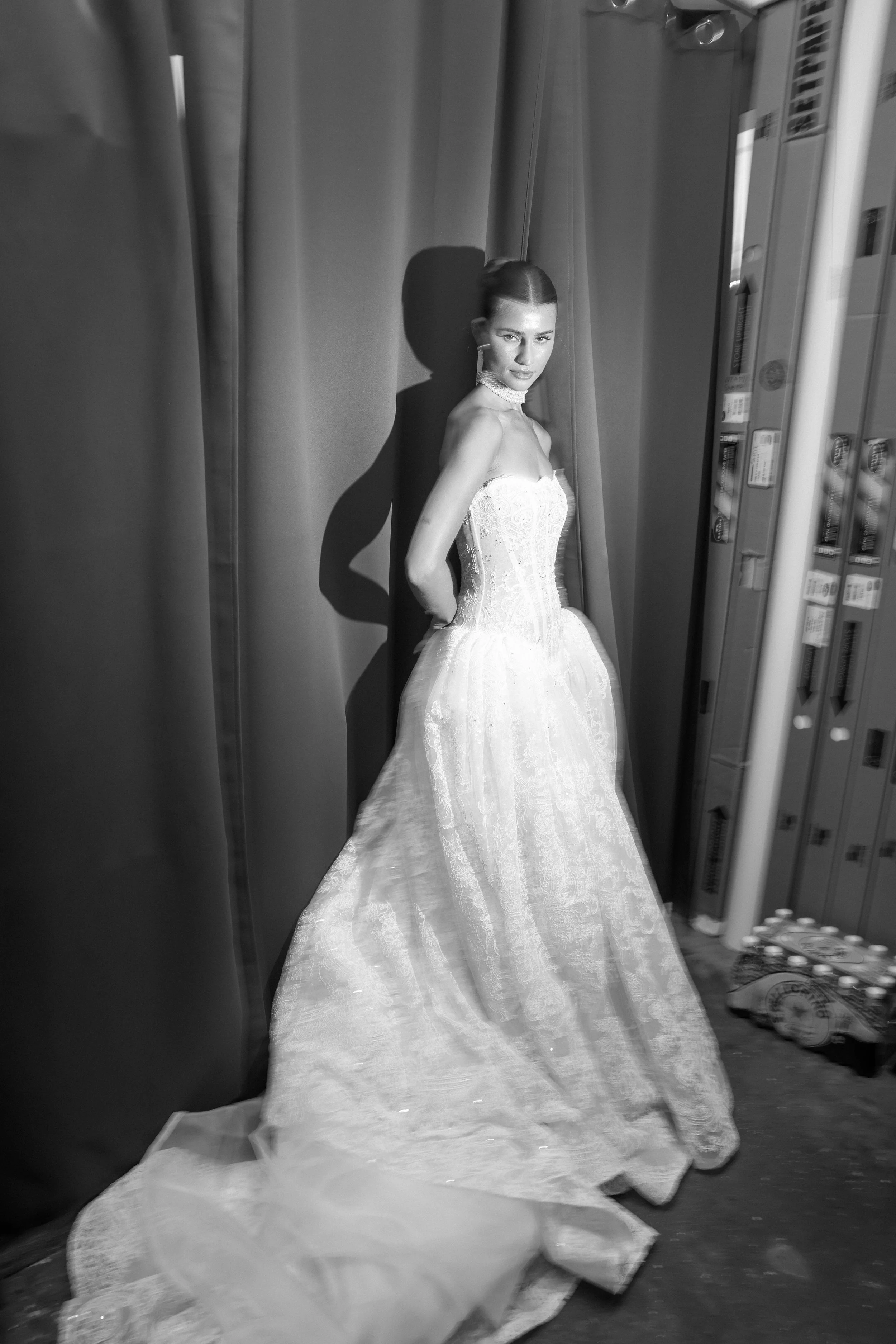 Antique Rêverie by EDEN AHARON SS27 at New York Bridal Fashion Week 