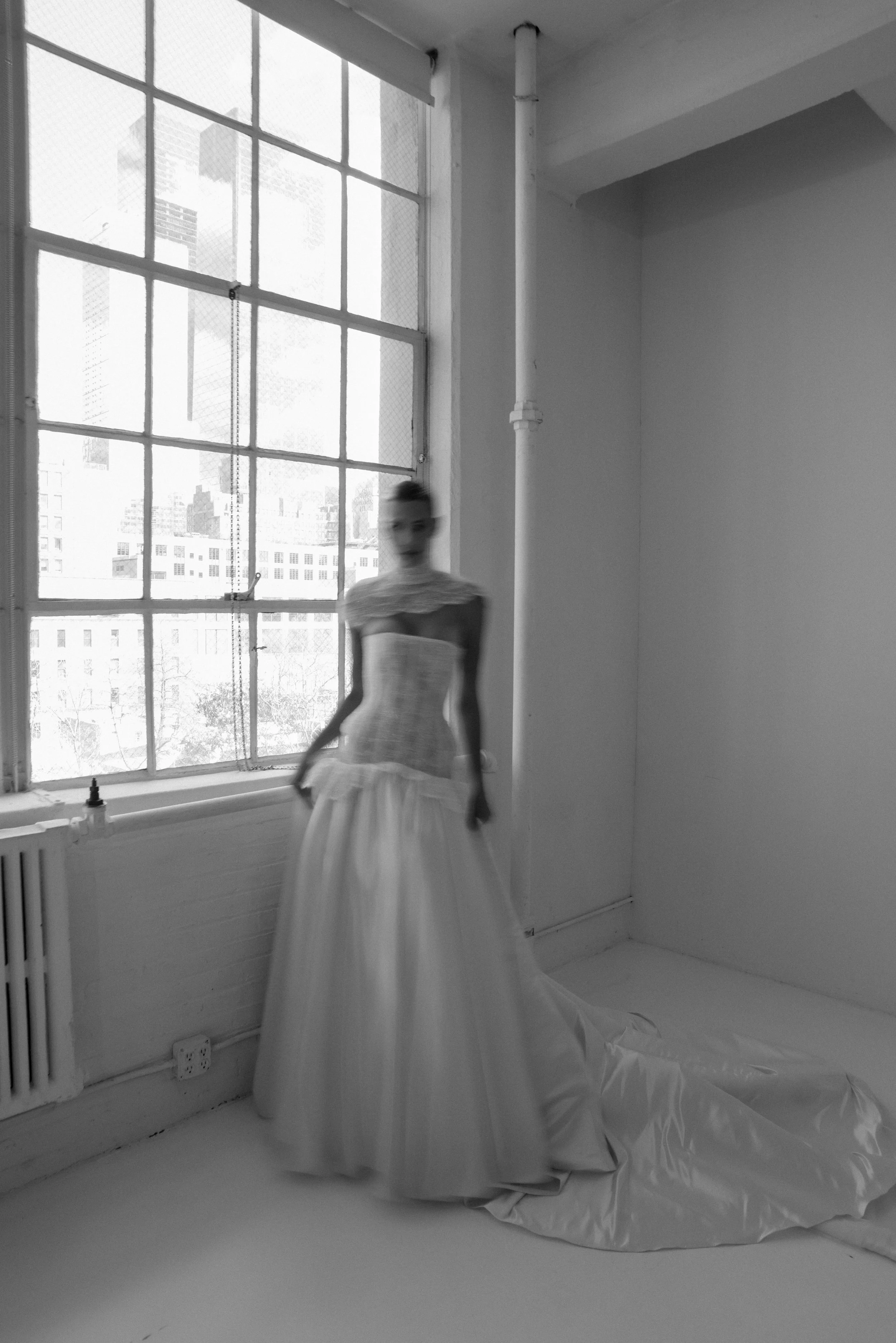 Antique Rêverie by EDEN AHARON SS27 at New York Bridal Fashion Week 