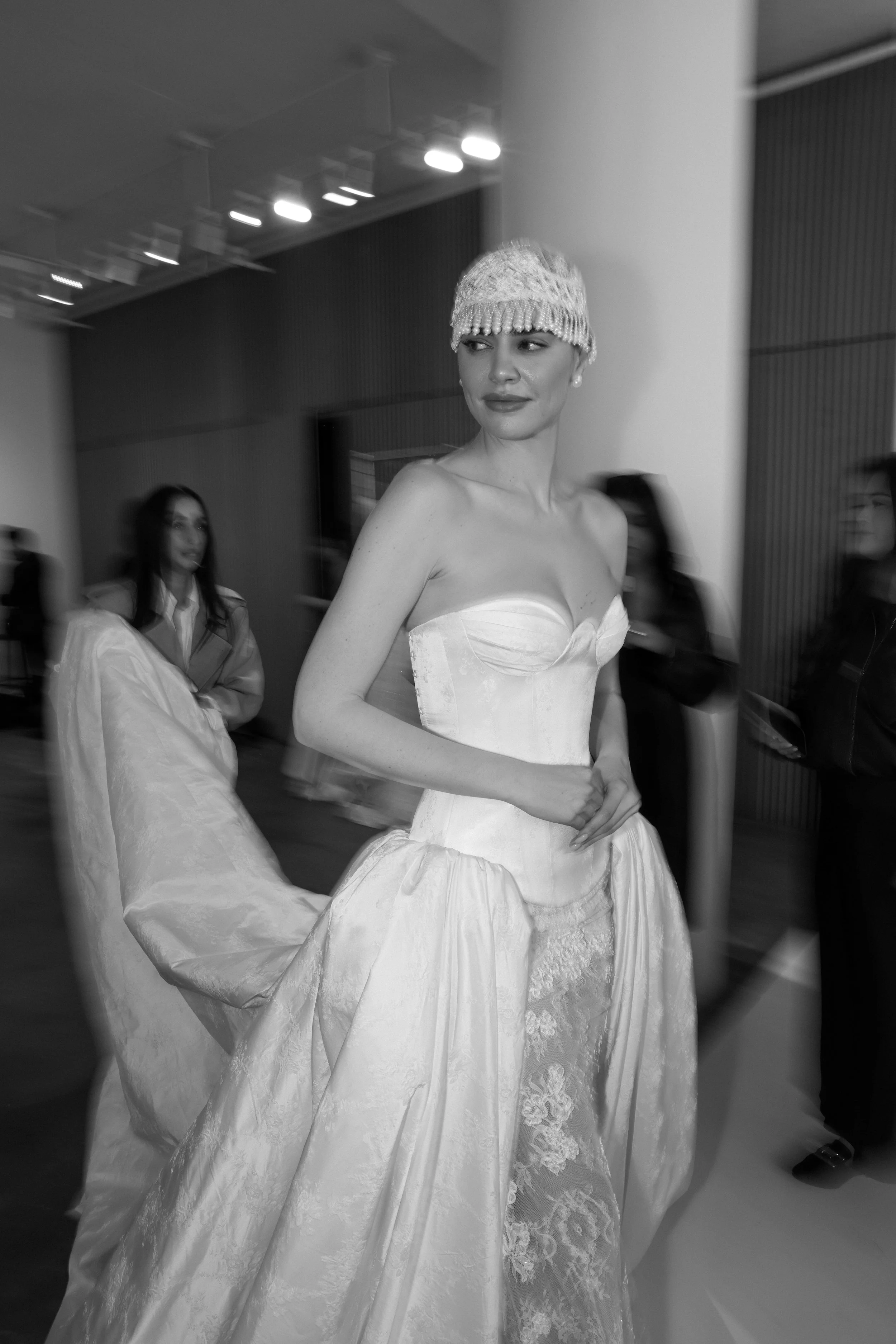 Antique Rêverie by EDEN AHARON SS27 at New York Bridal Fashion Week 