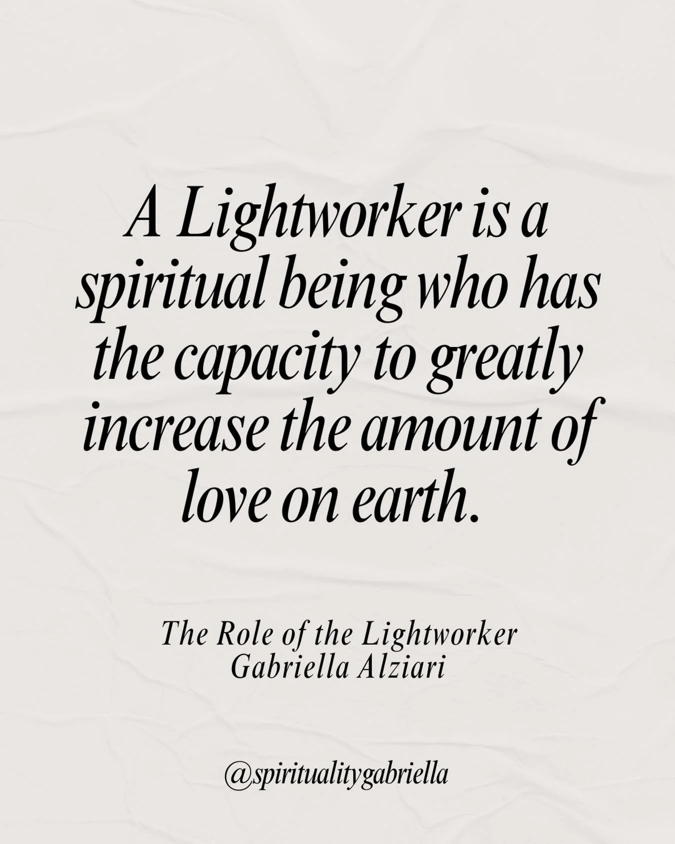Did you know? ✨

A Lightworker is a spiritual being who carries the power to amplify love on Earth simply by embodying their Truth 🌟

@spiritualitygabriella 

#manifestation #lawofattraction #manifest #spirituality #spiritualawakening #lawofassumpti