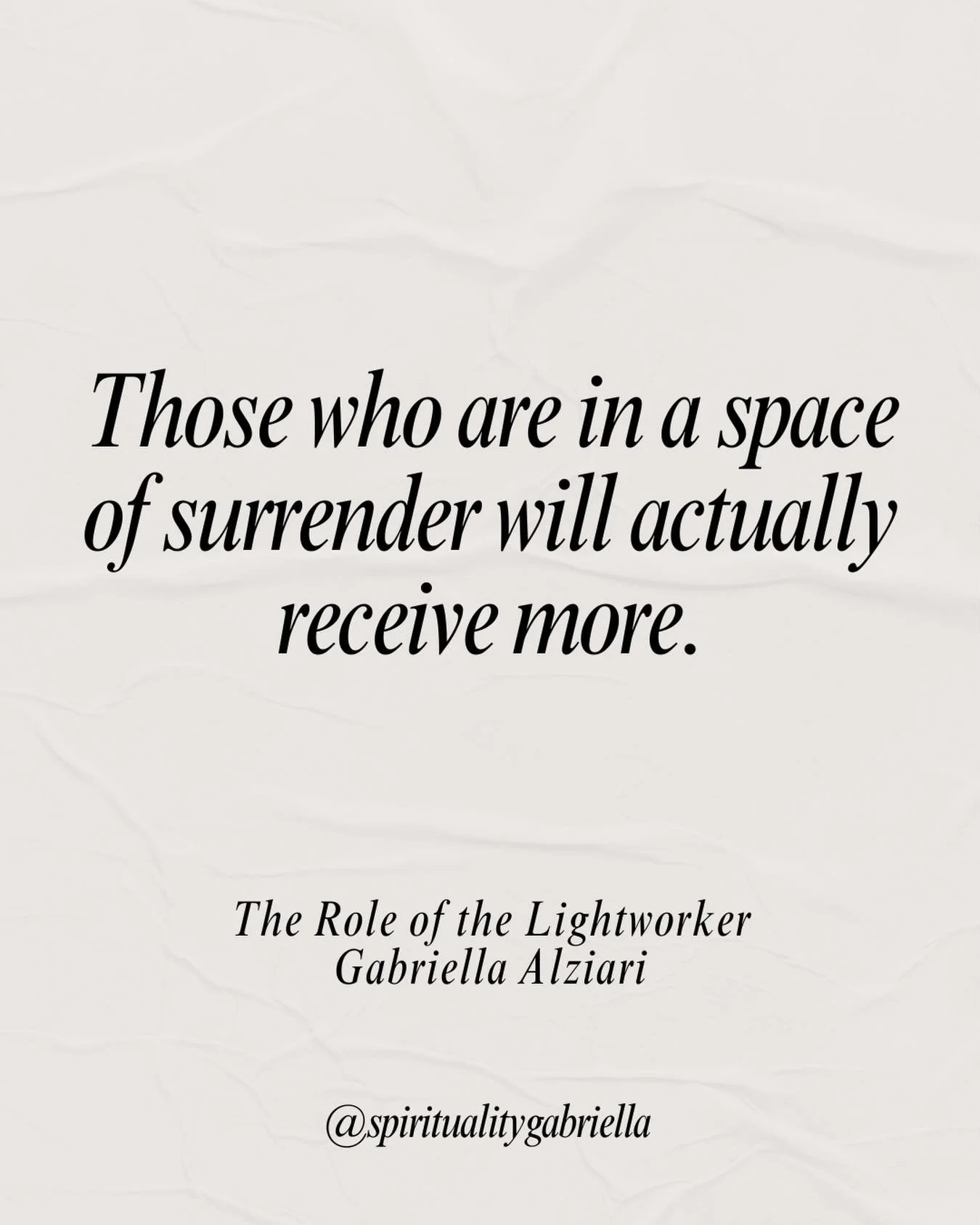 A channeled message from the Supreme Beings 🌌

Those who surrender with trust always receive more, because openness creates space for miracles to flow in.

@spiritualitygabriella 

#manifestation #lawofattraction #manifest #spirituality #spiritualaw
