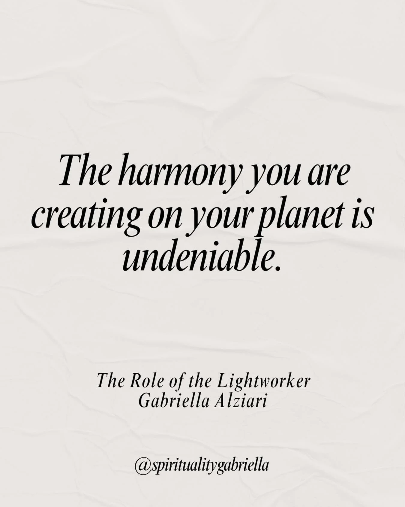 A channeled message from the Supreme Beings 🌌

The harmony now blossoming on your planet is undeniable, a testament to the rising Love and Unity you&rsquo;re helping create.

@spiritualitygabriella 

#manifestation #lawofattraction #manifest #spirit