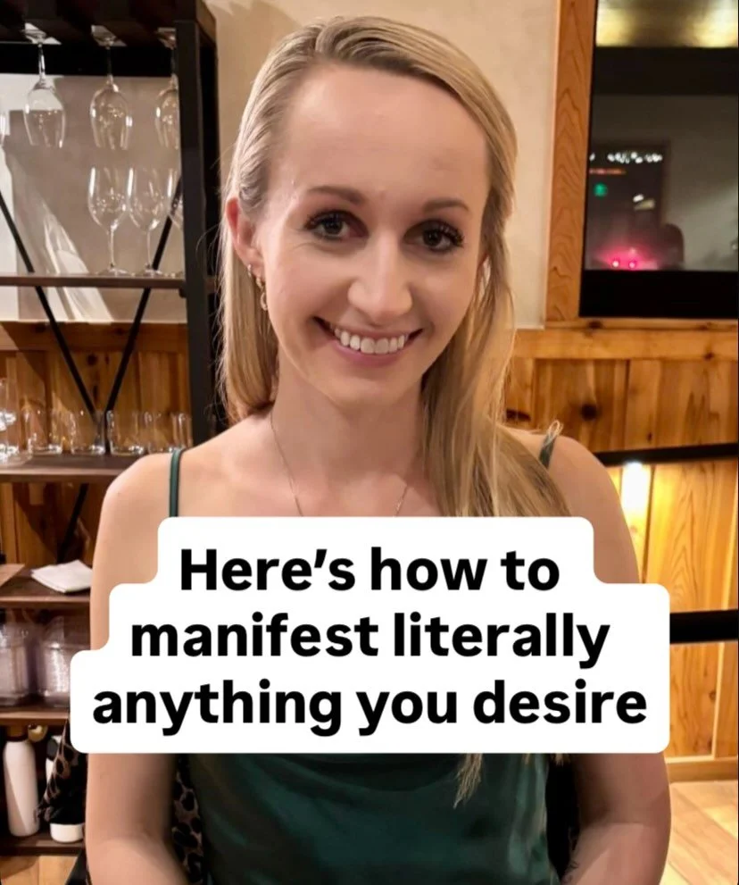 Here&rsquo;s my 5-step process for manifesting anything 🪄

Manifestation is 50% energy &amp; 50% identity. Doing this daily will shift your identity so you begin to make decisions from your &ldquo;highest self&rdquo; &mdash; not your current 3D iden