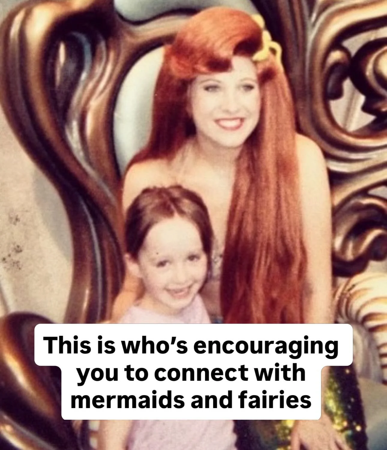 What a fun trend! And no, the symbolism of my &ldquo;dress up&rdquo; outfits isn&rsquo;t lost on me 🤣 

Ever since I was a young child, I believed in Angels, fairies, mermaids and more. My sensitive and loving heart was the greatest gift I could eve