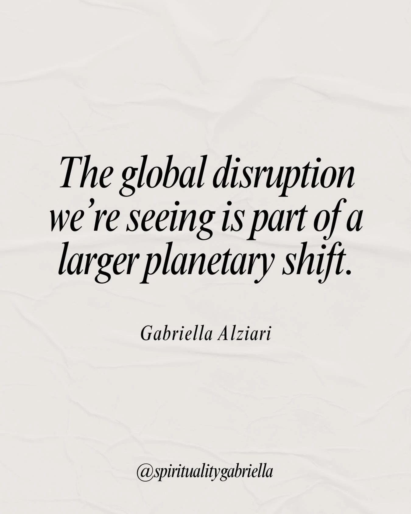 The turbulence we&rsquo;re witnessing worldwide is simply a sign of a greater planetary transformation unfolding. 

There is nothing to fear- Spirit will take the lead and lovingly guide you through this collective shift🦉

#manifestation #lawofattra