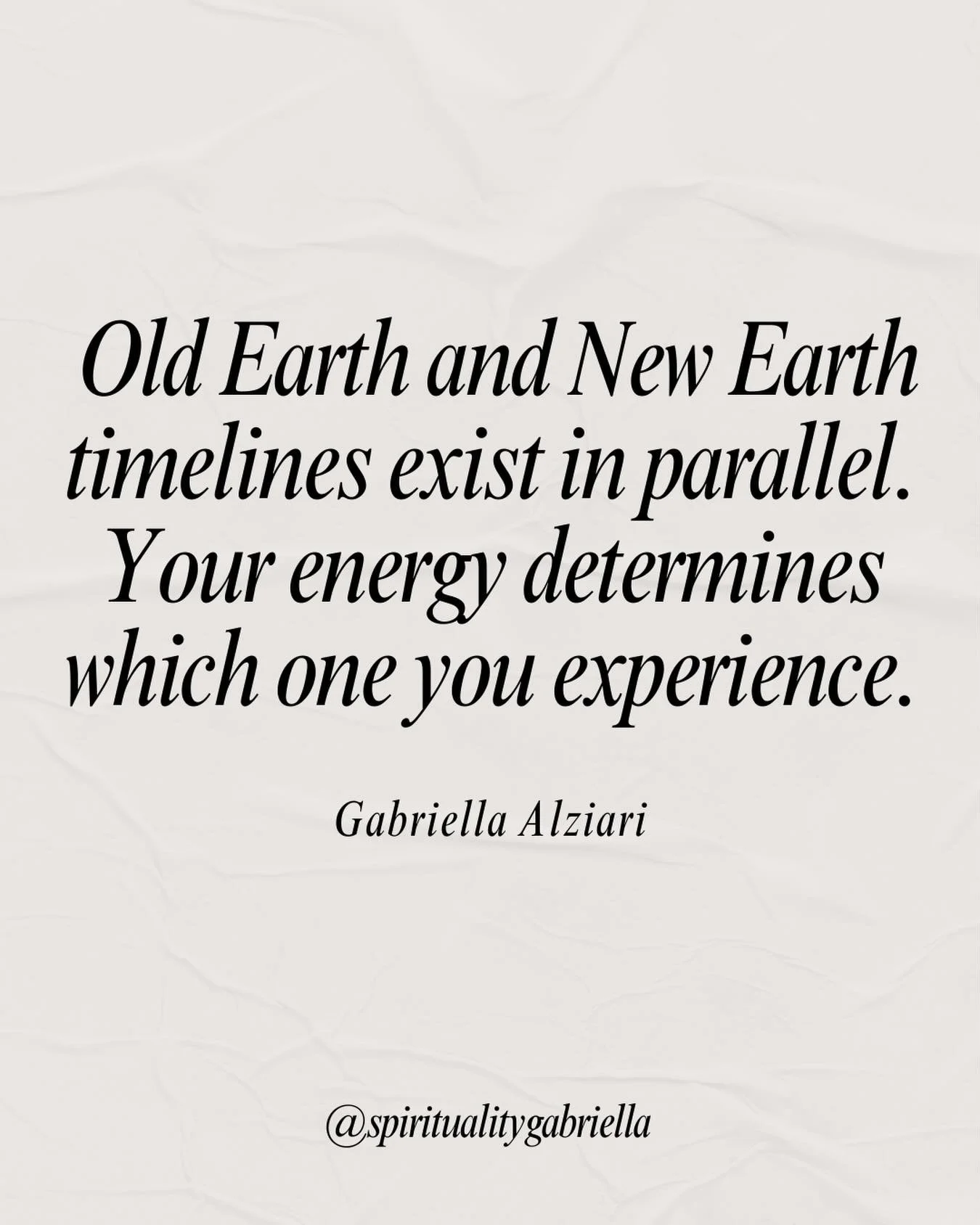 Important Reminder 🪄

Old and new timelines unfold side by side, and the frequency you choose to embody shapes the reality you step into.

#manifestation #lawofattraction #manifest #spirituality #spiritualawakening