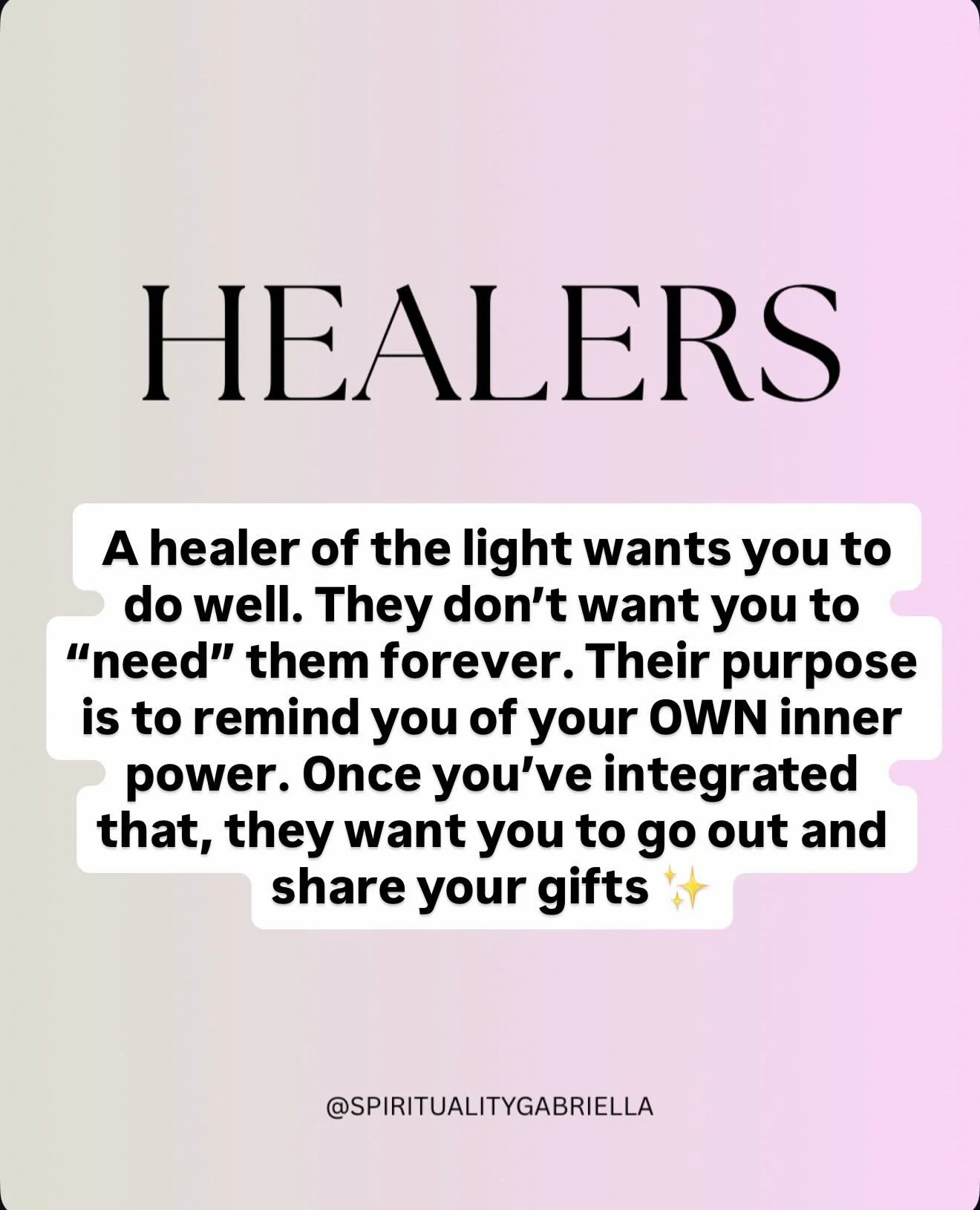 It&rsquo;s important to use your discernment when working with healers &mdash; please share this with anyone who may need it! 

There are so many amazing practitioners out there. Tag your favorite ones below &amp; mention what services they offer! 🐸