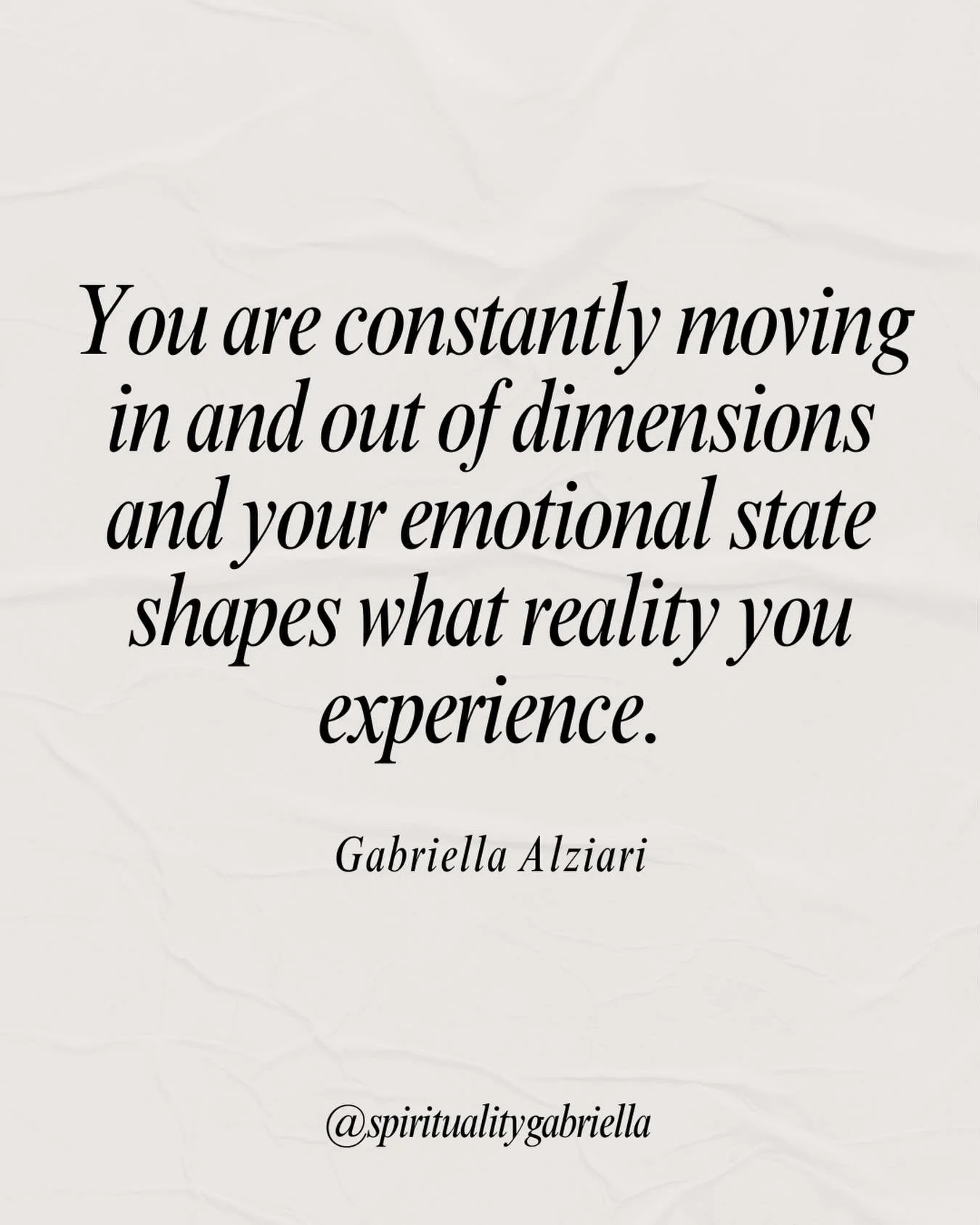 Remember this today ✨

What you feel becomes the frequency of the world you experience. 

@spiritualitygabriella 

#manifestation #lawofattraction #manifest #spirituality #spiritualawakening