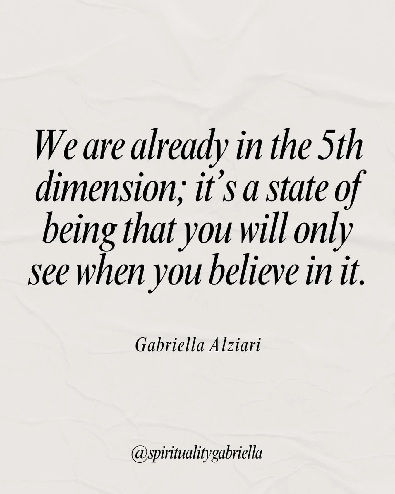 Your channeled message for today 🔮

The 5D is a state of being that reveals itself the moment you choose to believe and embody it.

@spiritualitygabriella 

#manifestation #lawofattraction #manifest #spirituality #spiritualawakening
