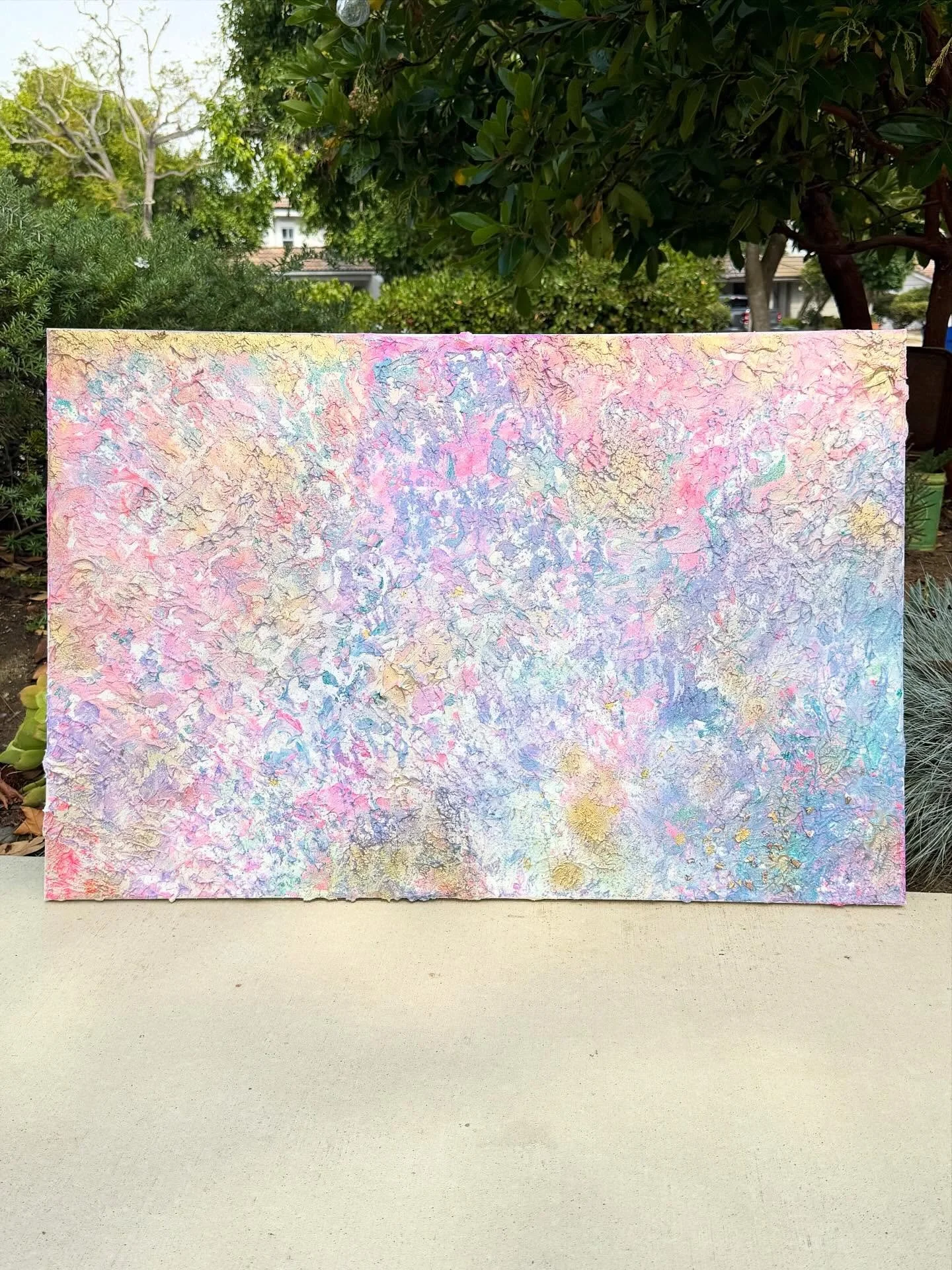 My new galactic portal 🌀👽✨

#acrylicpainter #paintersofinstagram #channeledart