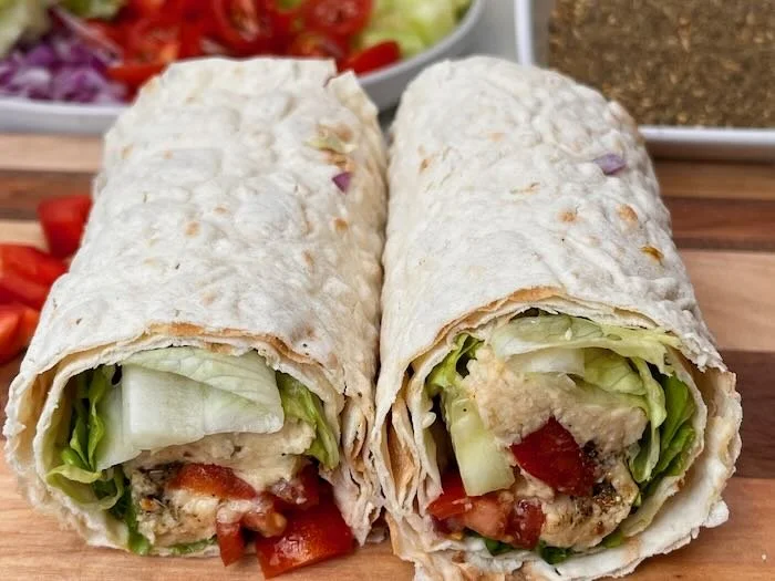 Ditch the Boring Lunch: The Ultimate Addictive Hummus Wrap