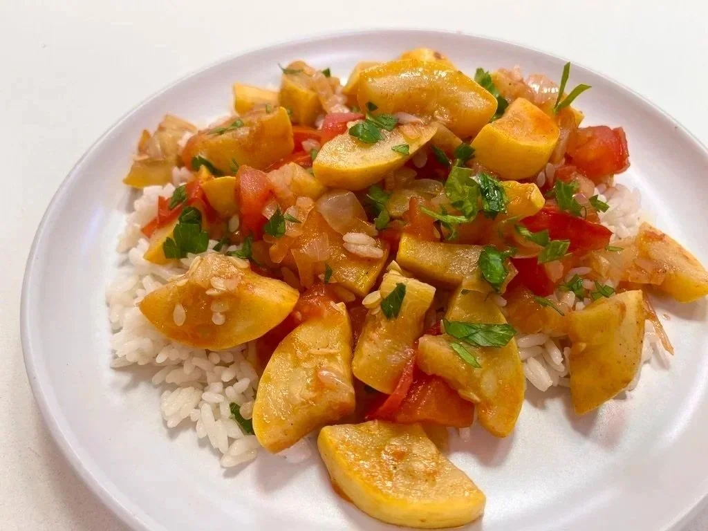 Yellow Squash Recipe / My Grandma's 5-Ingredient Lebanese Dinner