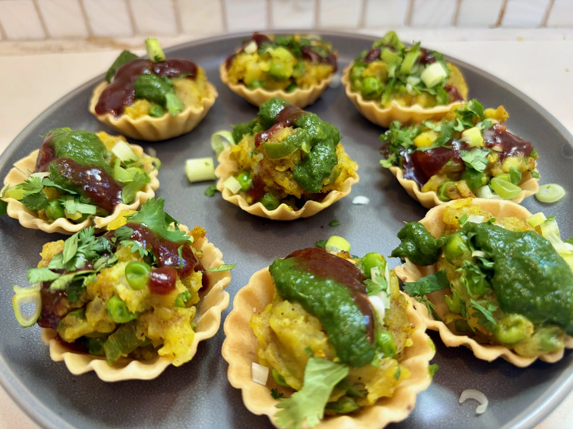 Crispy Vegan Samosa Cups: A Fun &amp; Easy Party Appetizer