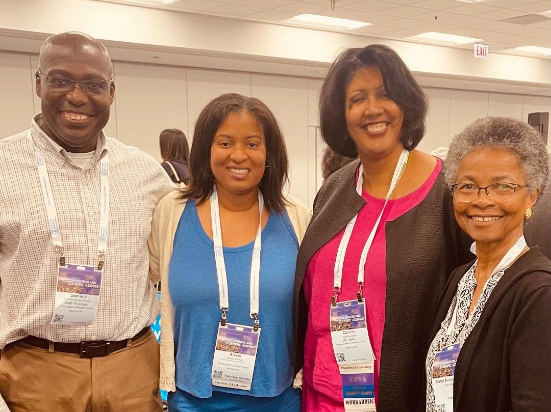 NMA Chicago 2025 Drs. Dominic Biney-Amissah, Alexis Harmon, Camille Clare and Carole Allen #MCMS