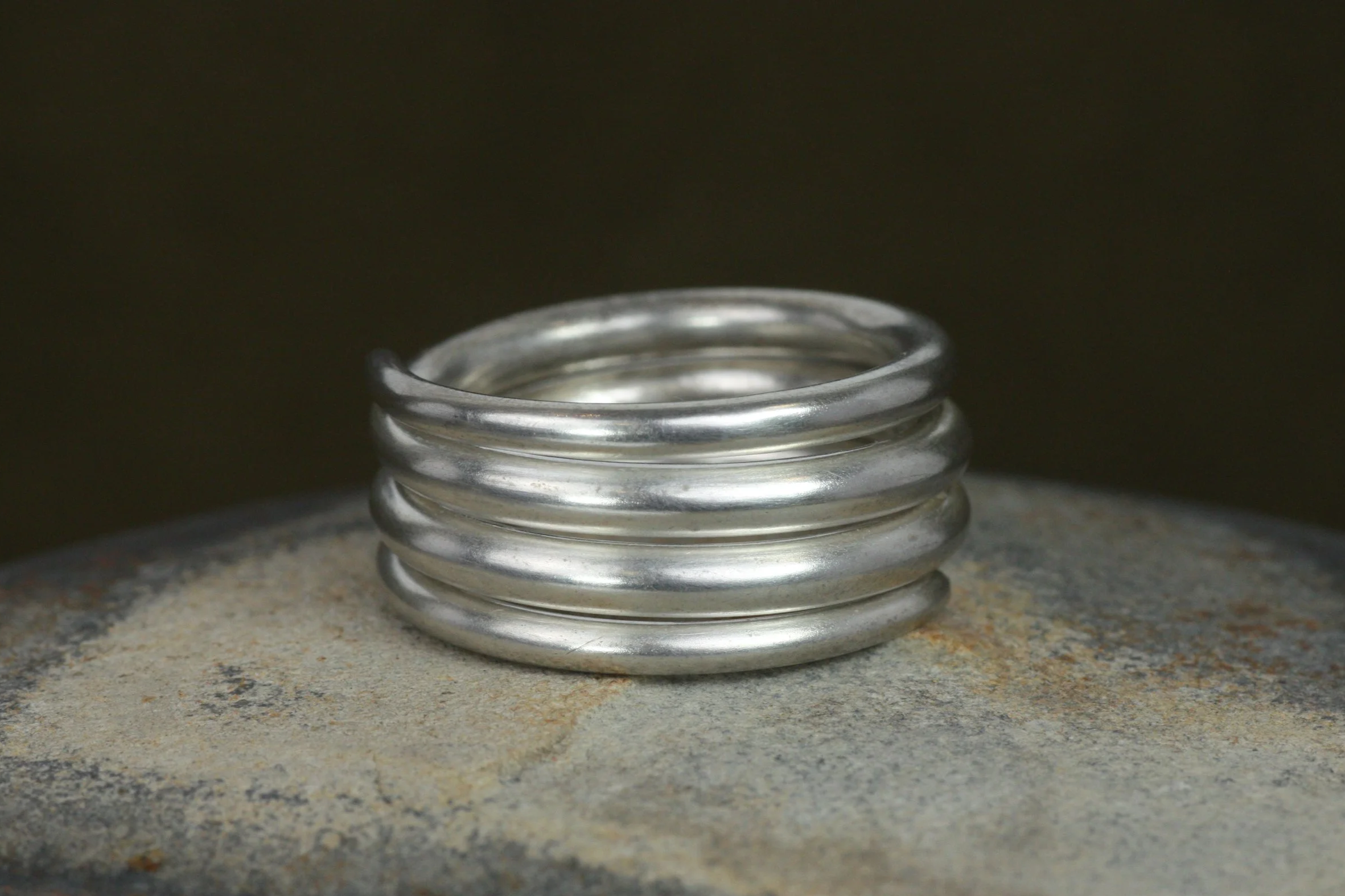 Silver Coil Ring