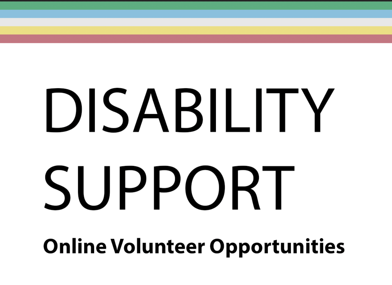 Volunteer Opportunities