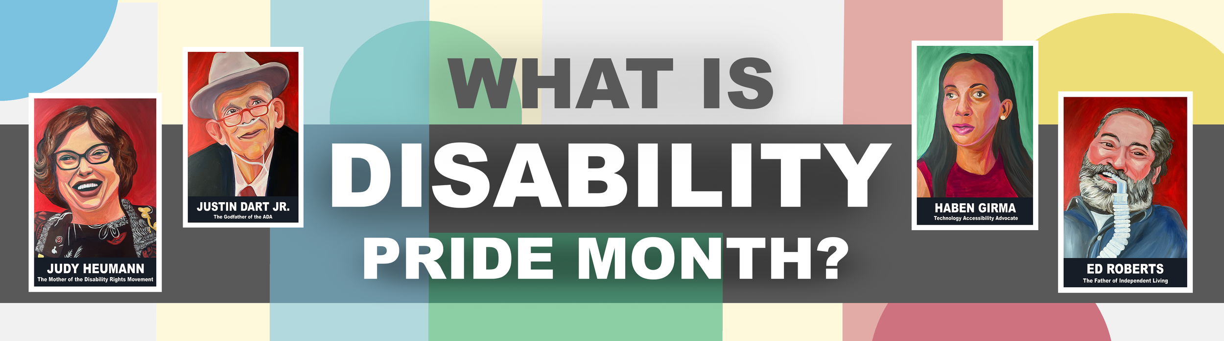 What is disability pride month?
