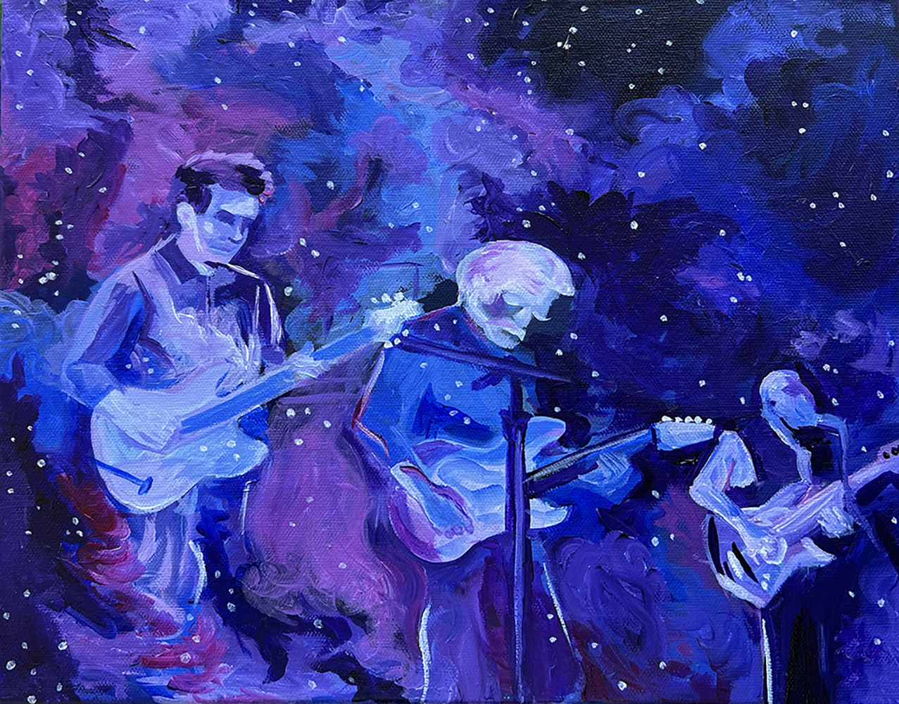 UNAVAILABLE- Emma Rarick. “The Grateful Dead,” August 2026, acrylic on canvas, 16×20”