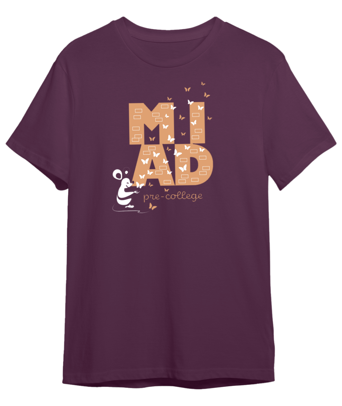  Emma Rarick. 
"Precollege Tshirt Design",
2022, 
digital illustration.