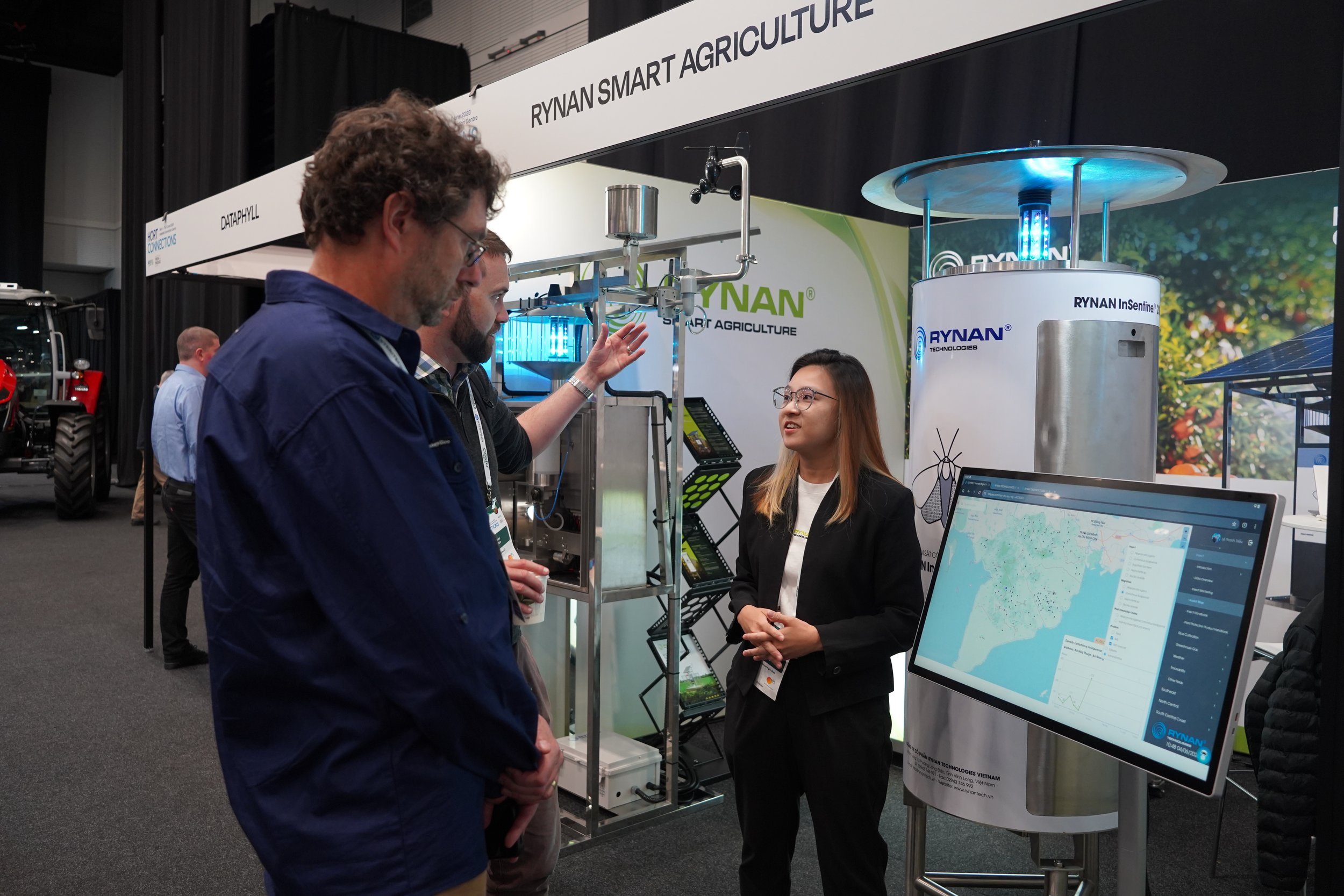 RYNAN Agriculture - The RYNAN team showcased the RYNAN Digital Agriculture Platform in Hort Connections 2026
