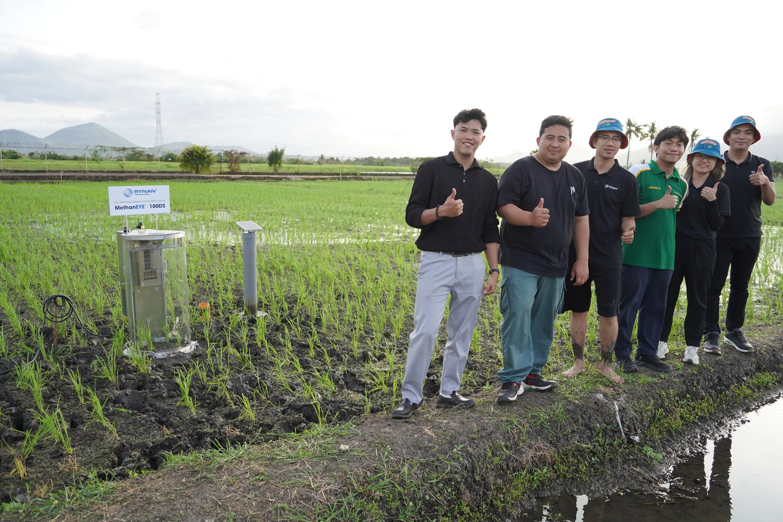 RYNAN Agriculture team in the Philippines