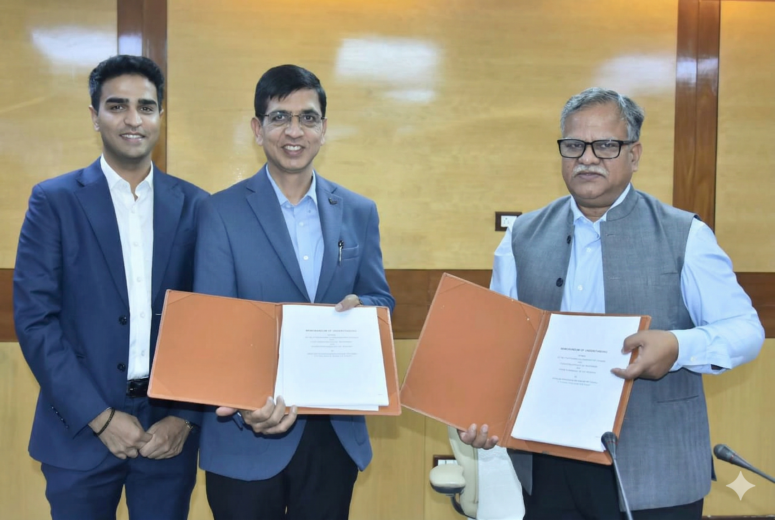 Signing ceremony between Fortune Rice and Uttar Pradesh State Transformation Commission