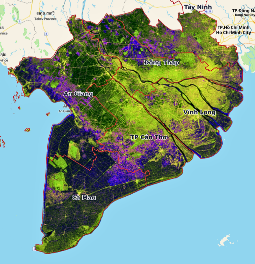 RYNAN Agriculture - The RYNAN Digital Agriculture Platform is currently used in the Southern region of Vietnam
