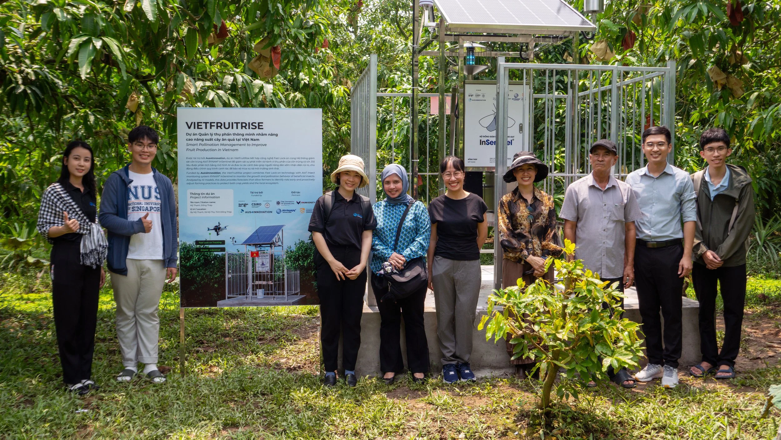 Farmer Training by RYNAN Team in Vietnam (VietFruitRise Project)