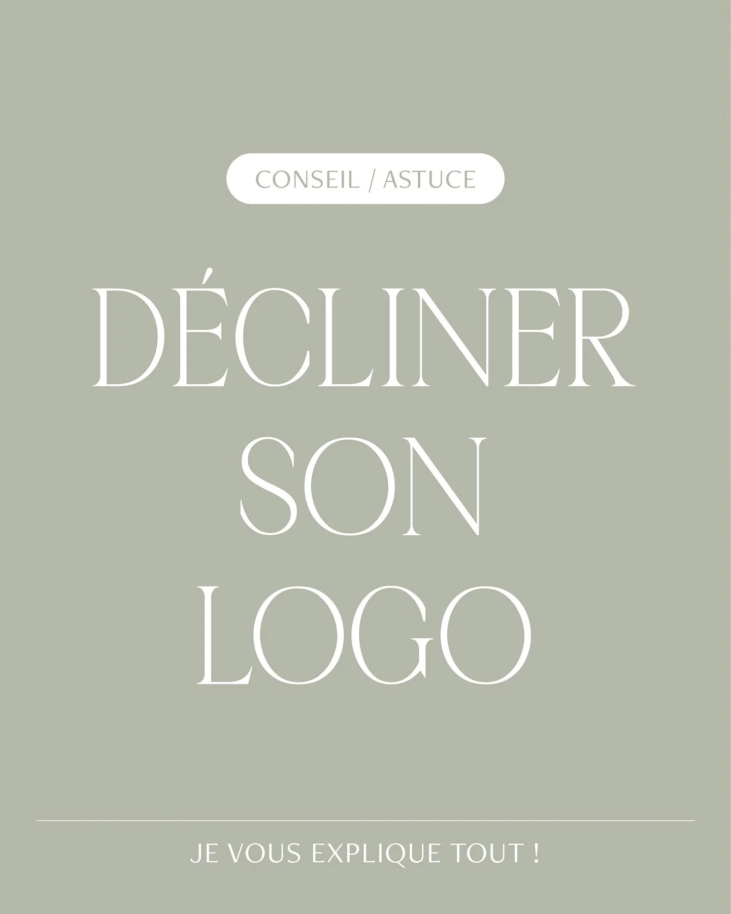 ✺ L&rsquo;importance d&rsquo;un logo d&eacute;clin&eacute; ✨

Je vous d&eacute;voile aujourd&rsquo;hui une partie d&rsquo;un projet de branding o&ugrave; j&rsquo;ai cr&eacute;&eacute; toute une famille de logos pour @laboulangerieculturelle !

Pour m