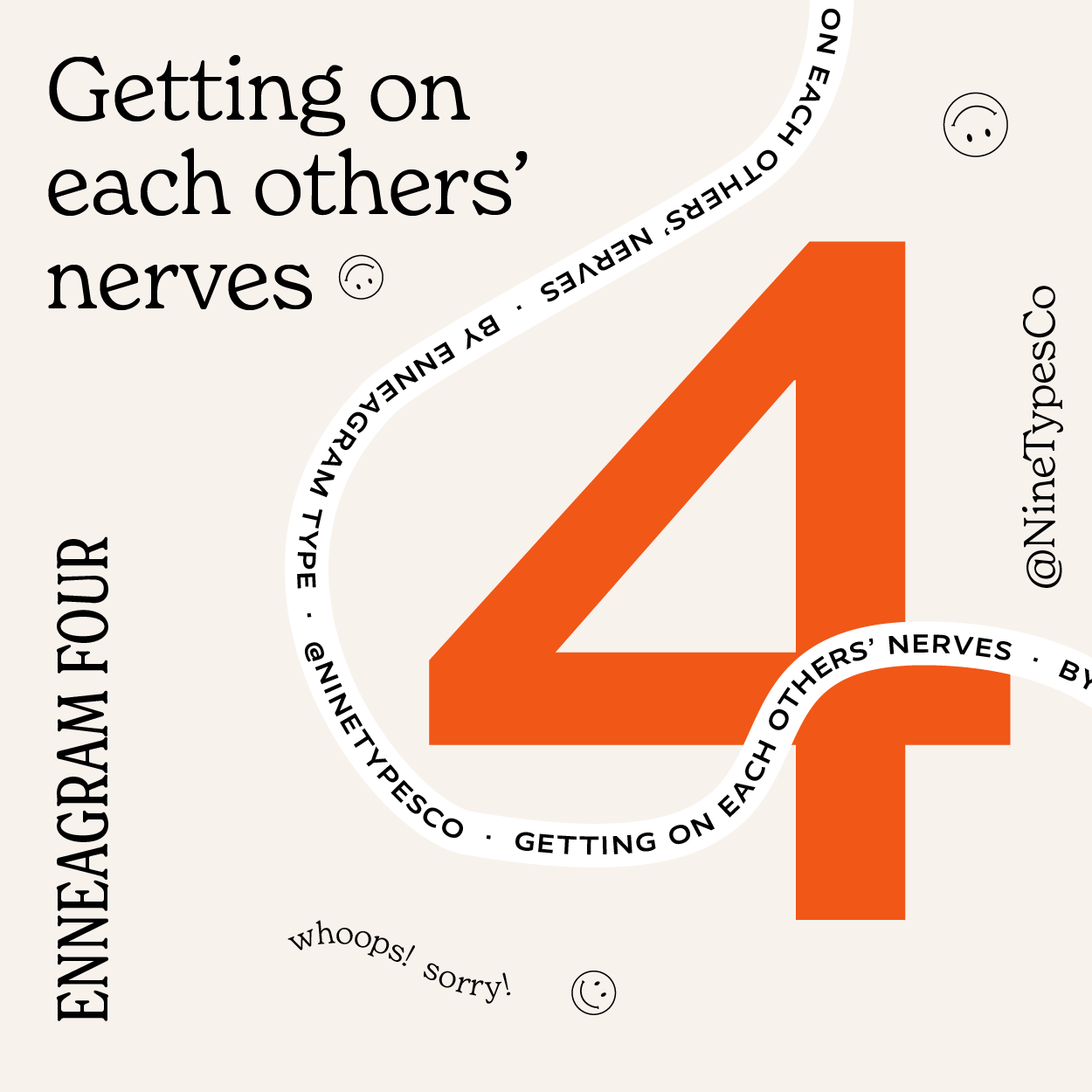 Getting on each others’ nerves by Enneagram TypeEnneagram 4@0.5x.png