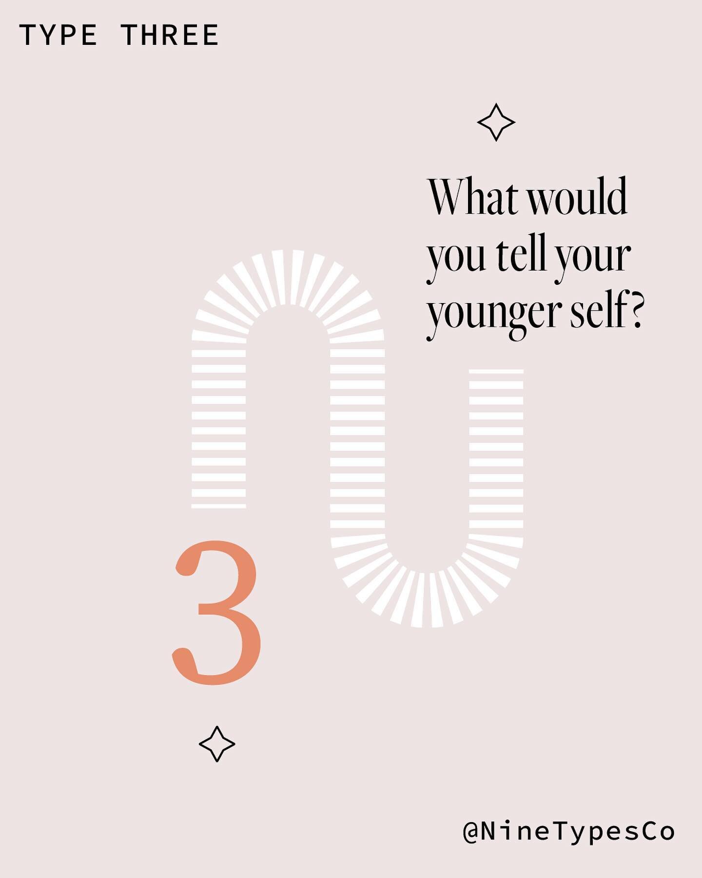 What would you tell your younger self?

I love this question because it always helps me connect with more kindness and compassion for my younger self. I often have words of wisdom for my younger self that I still need &ndash; it&rsquo;s always a good
