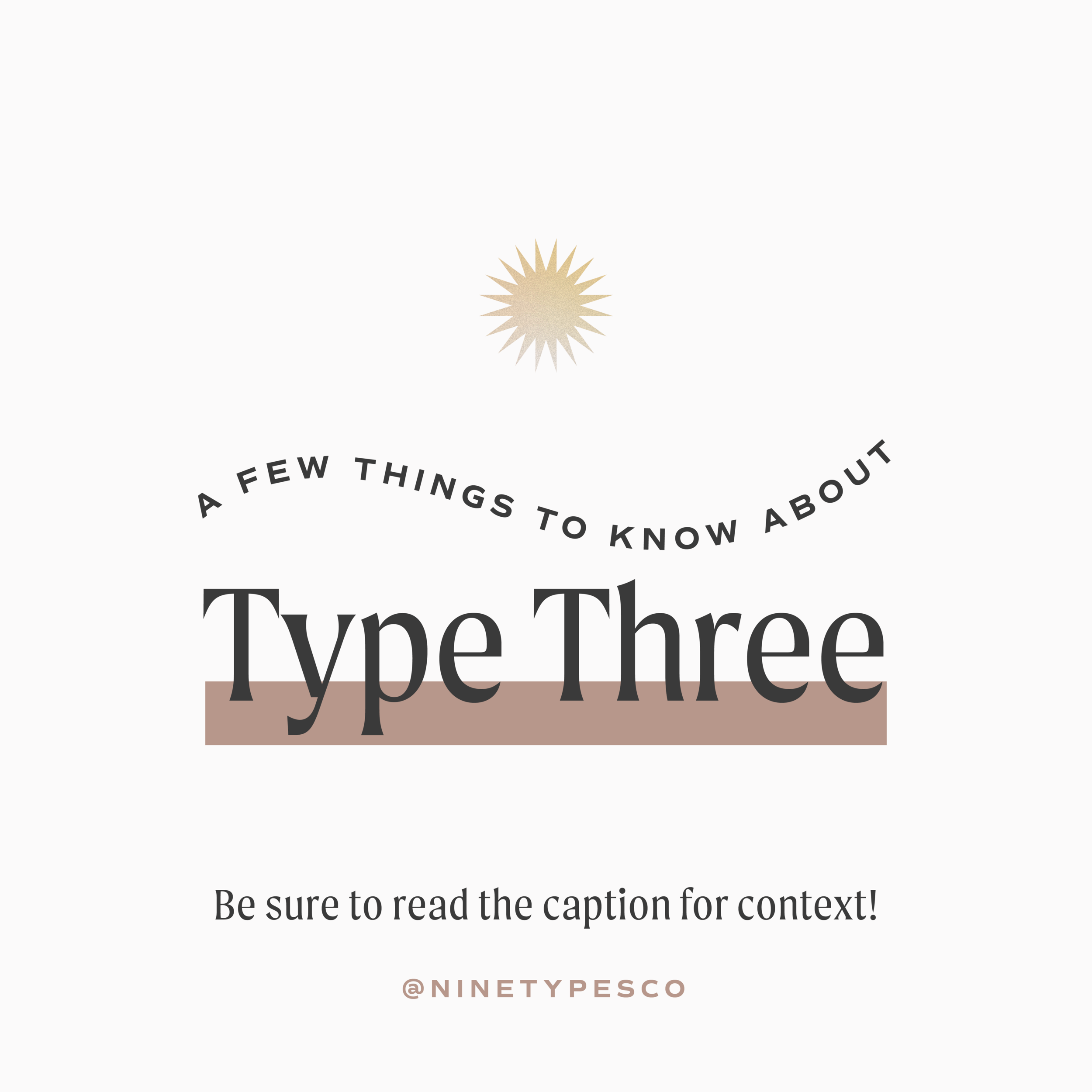 Enneagram Three Basics — Nine Types Co.