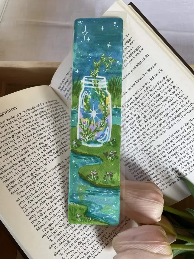 Wunschglas - Bookmark