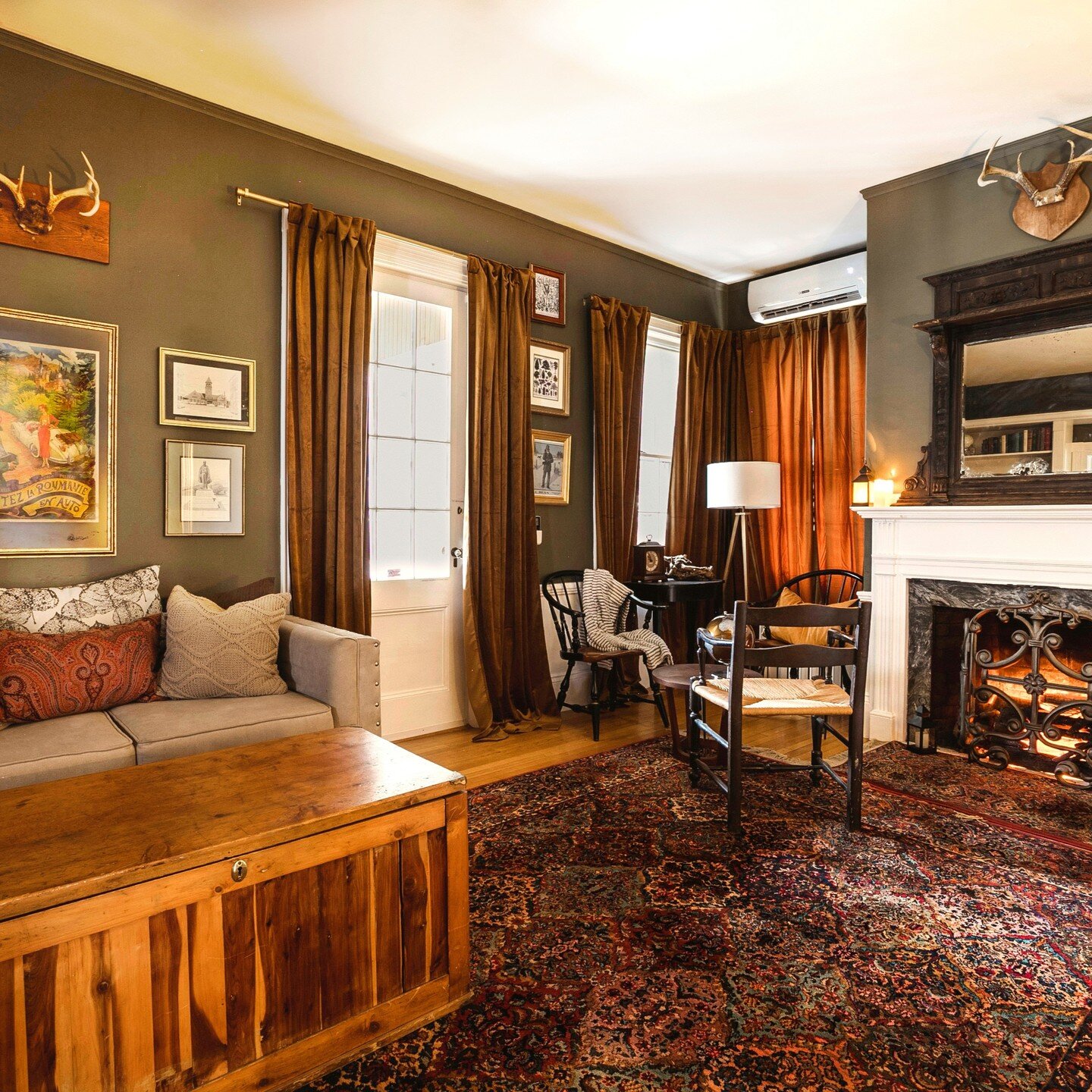 The Jarvis Homestead Library transformation! Swipe right to the end to see the before. 

The Jarvis Homestead was built in 1828, and is one of the most prominent and historical homes in the Acadia NP region. Once the home to Abe Lincoln's vice presid