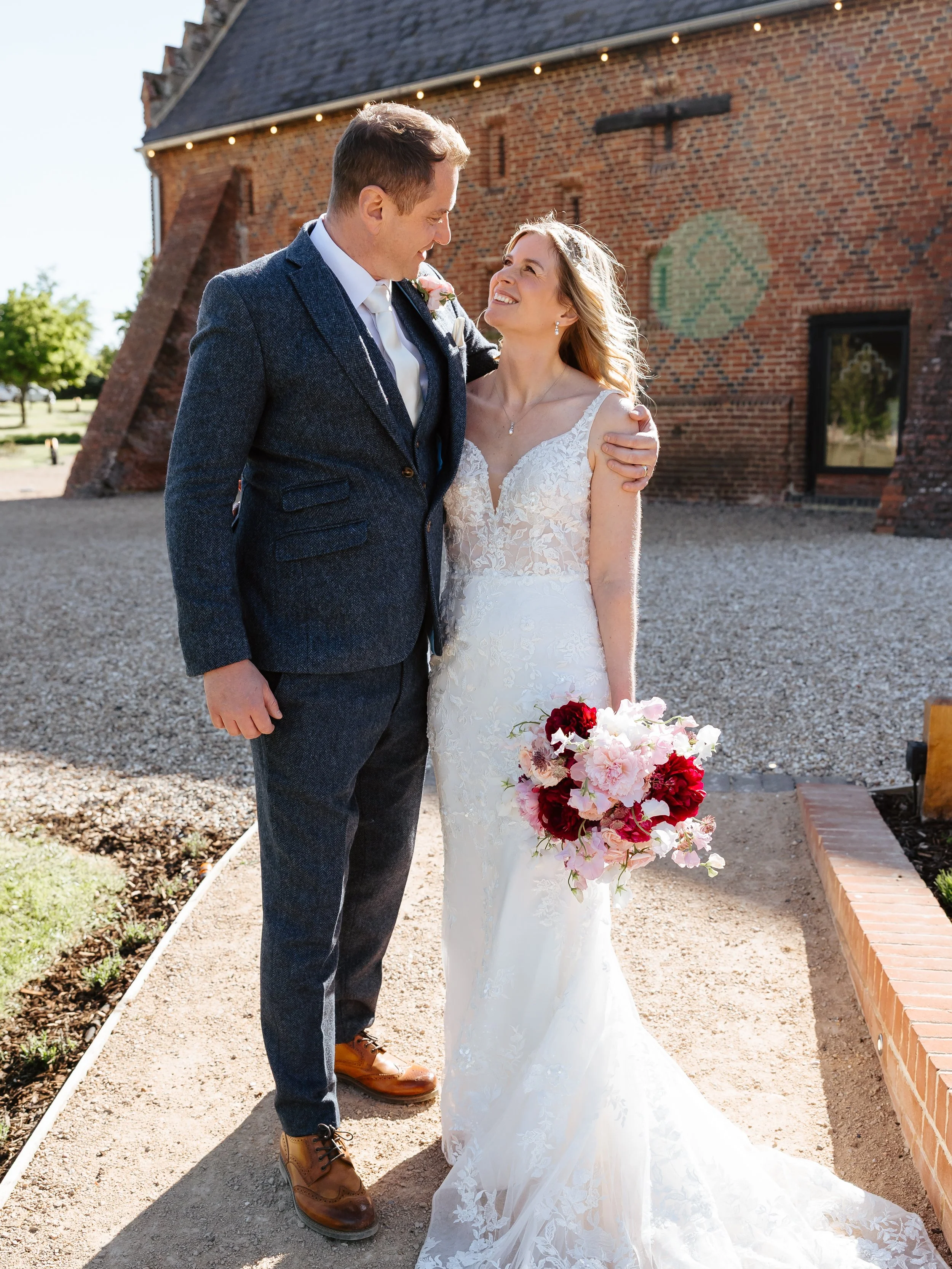 May Wedding Flowers at Copdock Hall