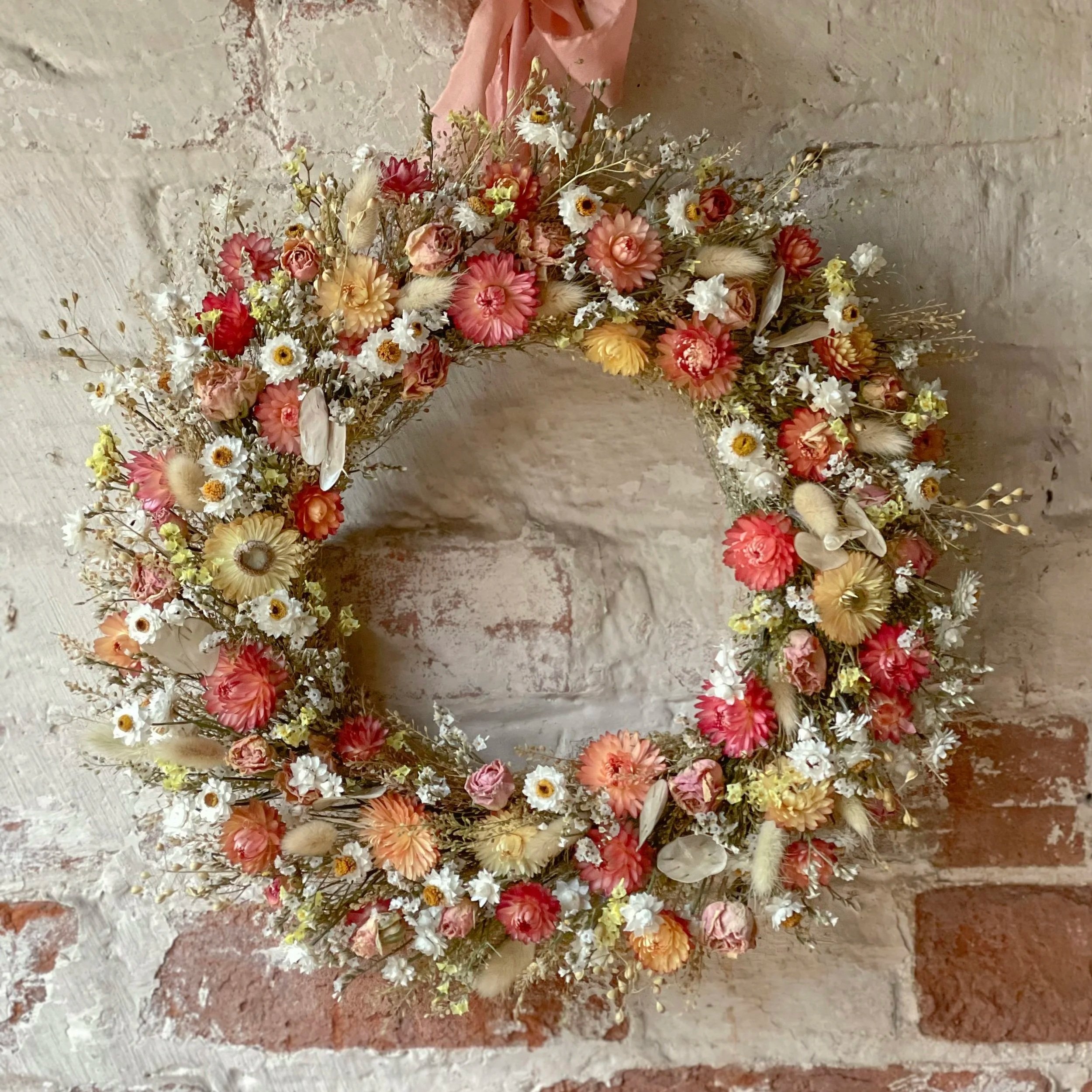 Dried Flower Wreath Workshop - Saturday 21st March 2026 - 10:00am-2:00pm