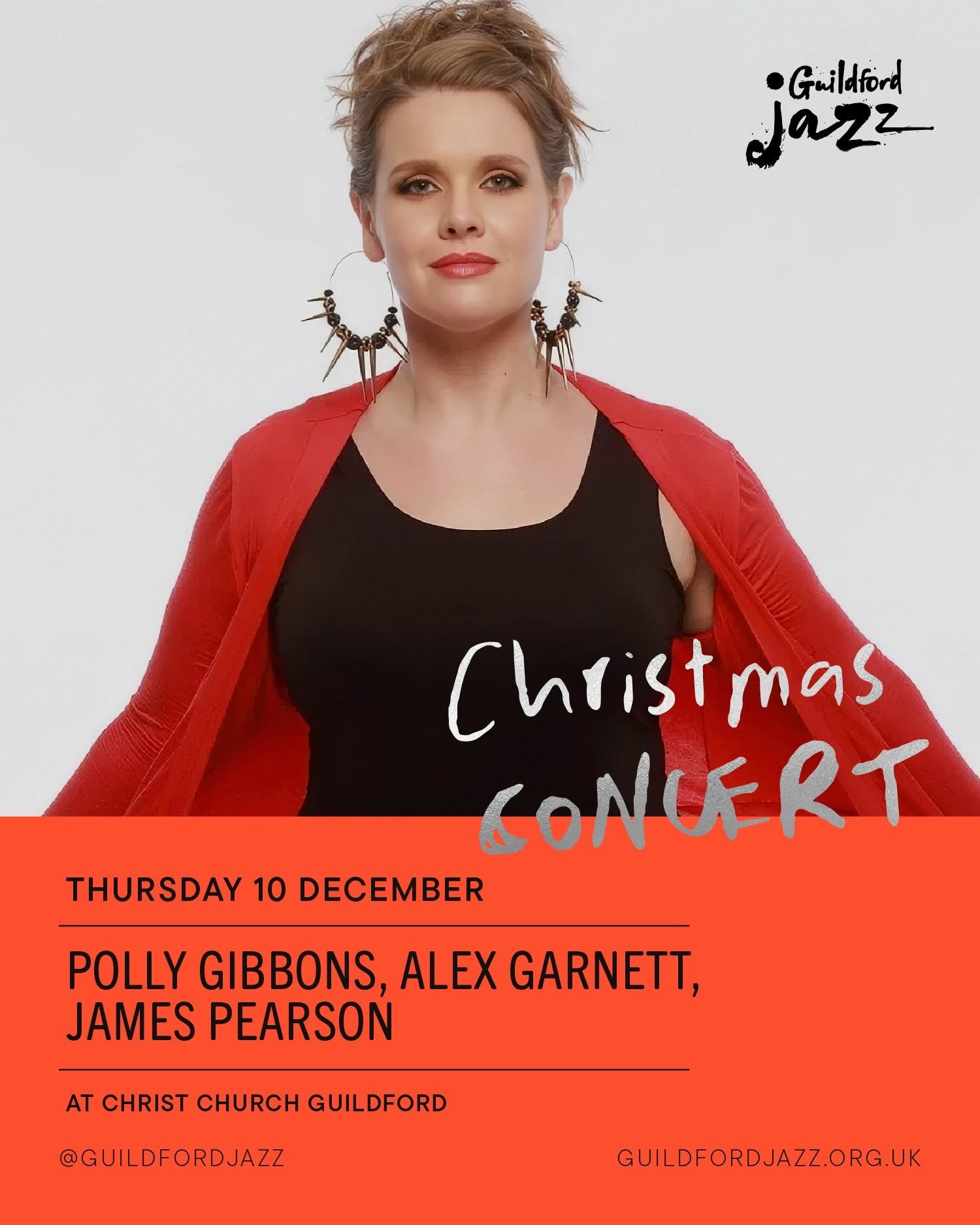 Christmas Concert! Polly Gibbons, Alex Garnett, James Pearson