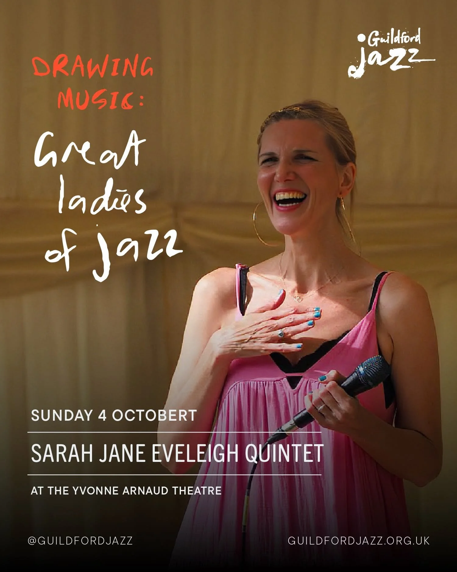 Drawing Music: “Great Ladies of Jazz” - Sarah Jane Eveleigh Quintet